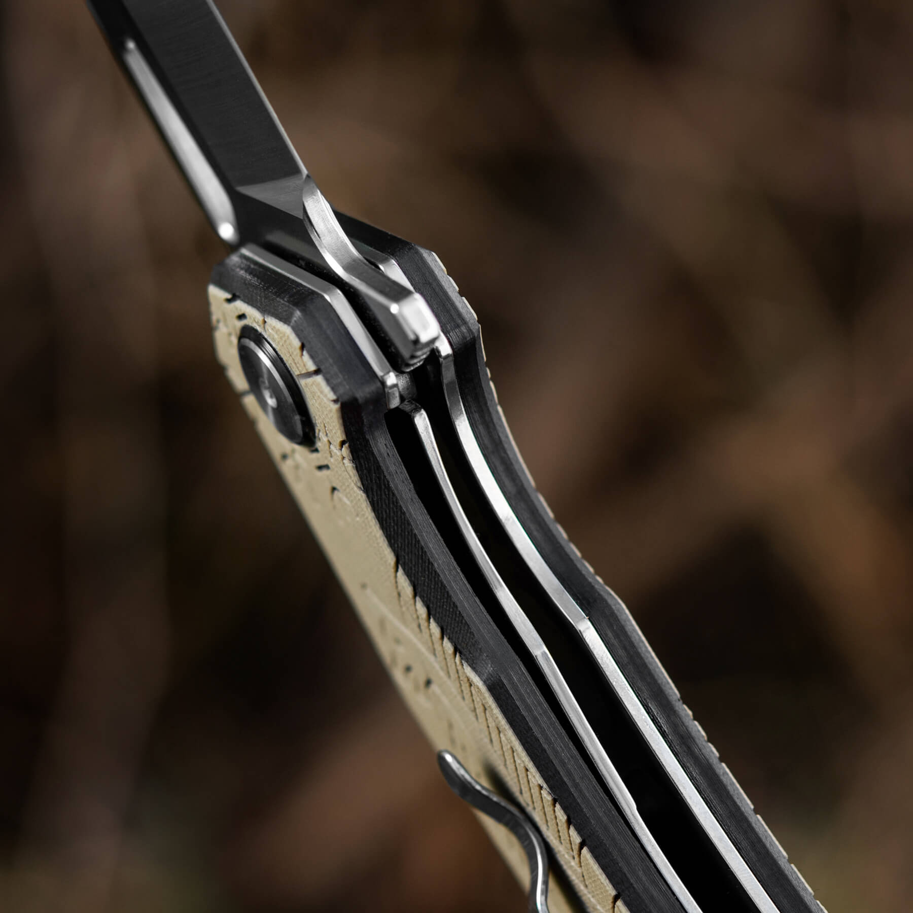 M-Tac нож складной Type 12 Scandinavian Black/Sand — 26