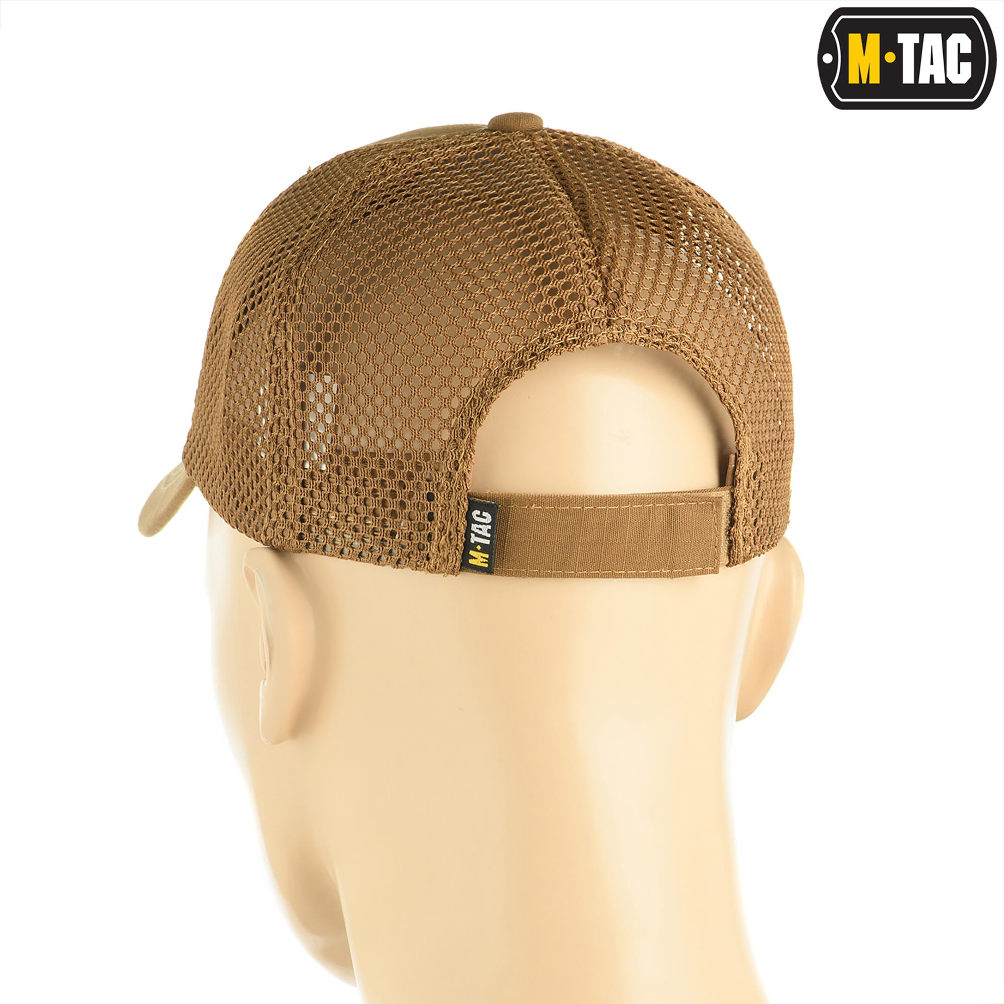M-Tac бейсболка с сеткой Flex рип-стоп Coyote Brown — 3