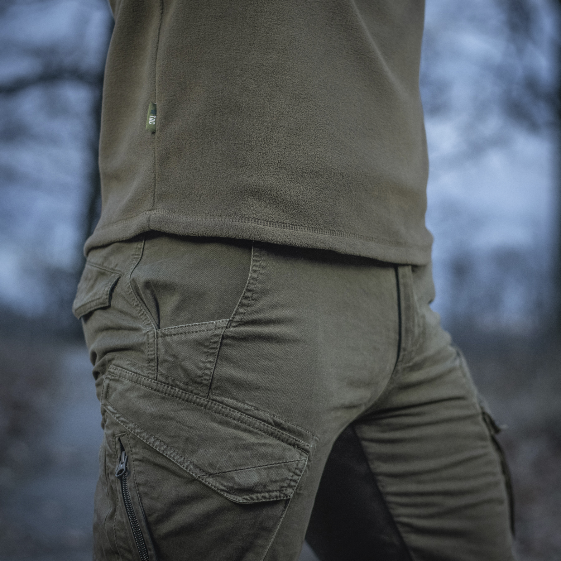 M-Tac кофта Delta Polartec реглан Dark Olive — 16