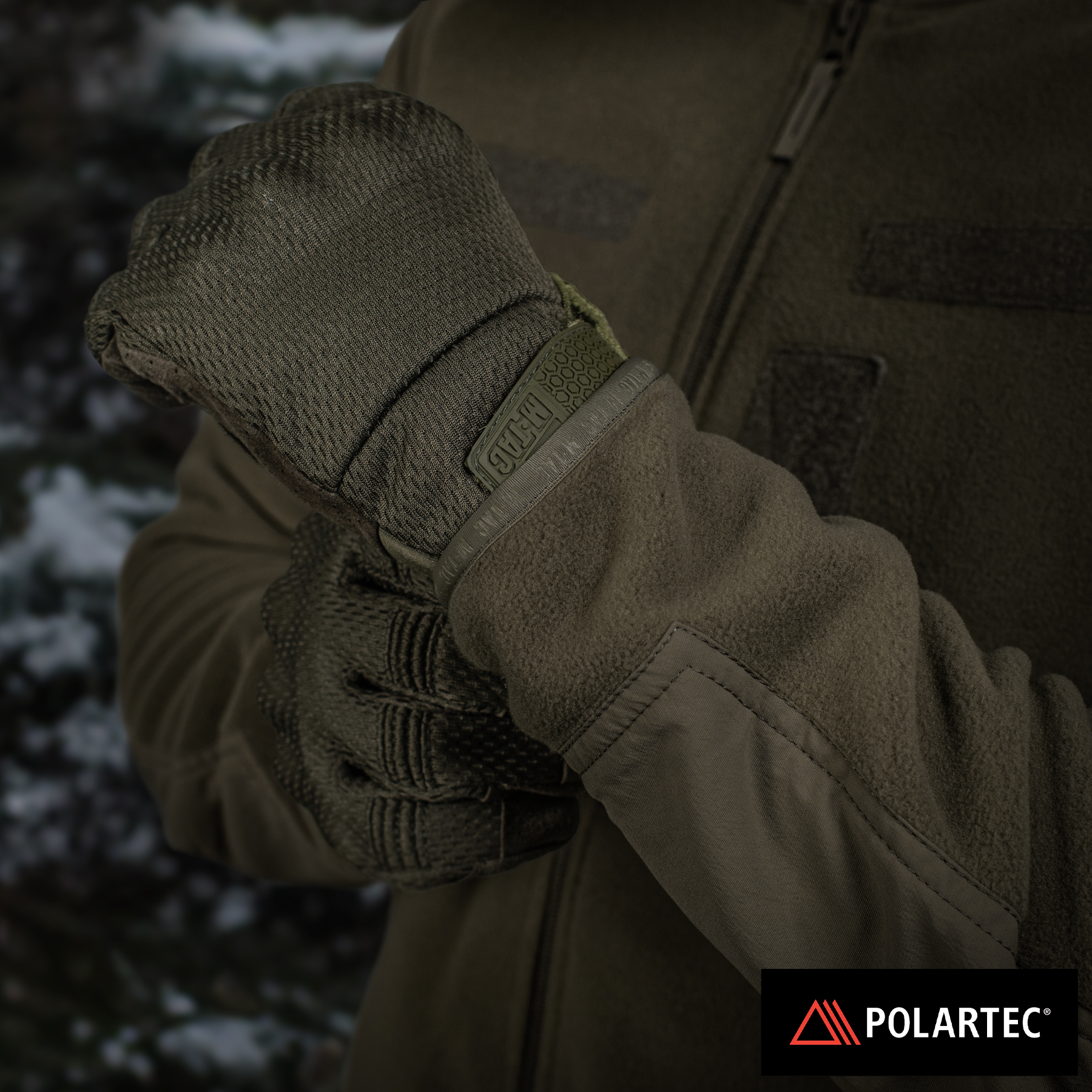 M-Tac куртка Combat Fleece Polartec Jacket Dark Olive — 23