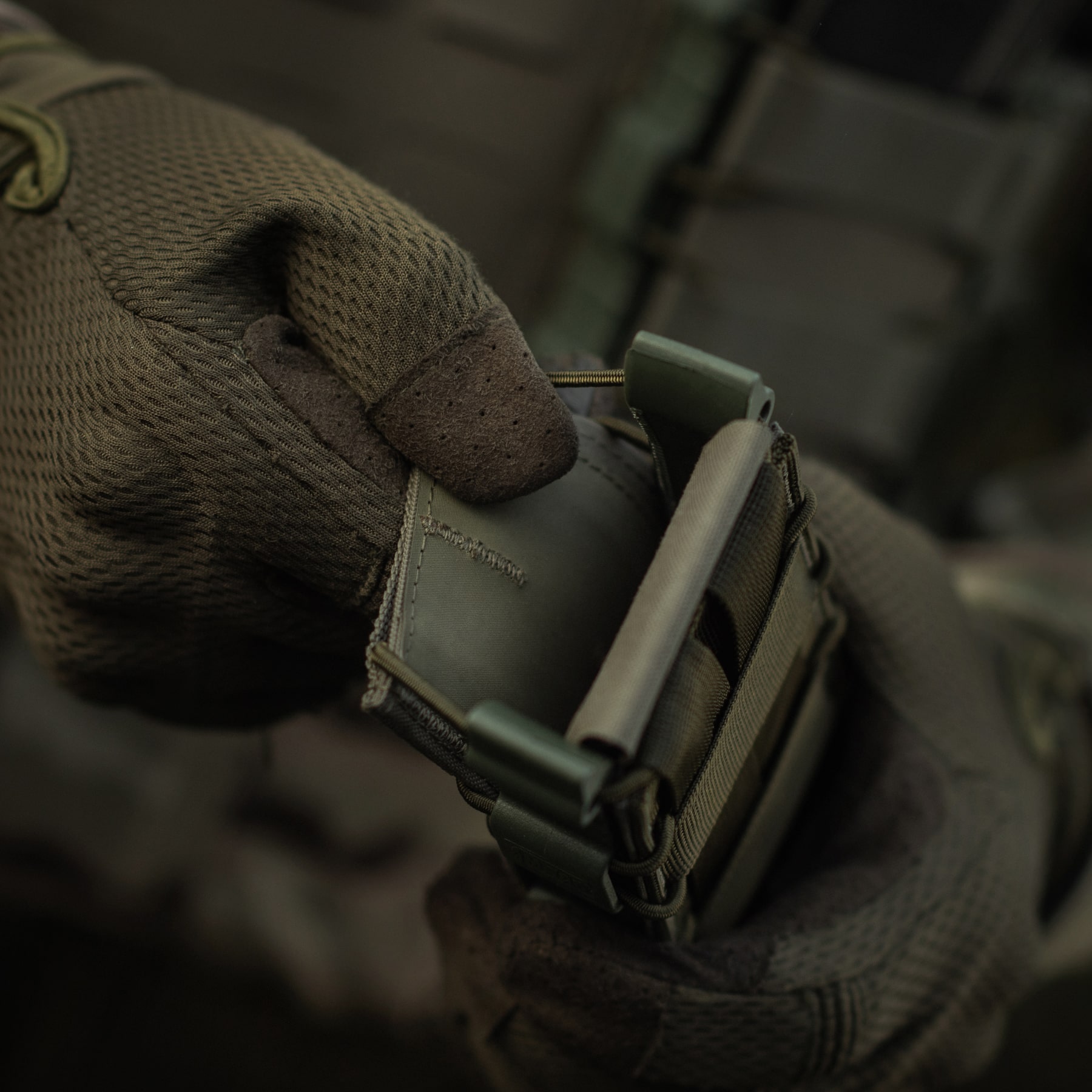 M-Tac подсумок открытый для магазина FAST Elite Ranger Green — 30