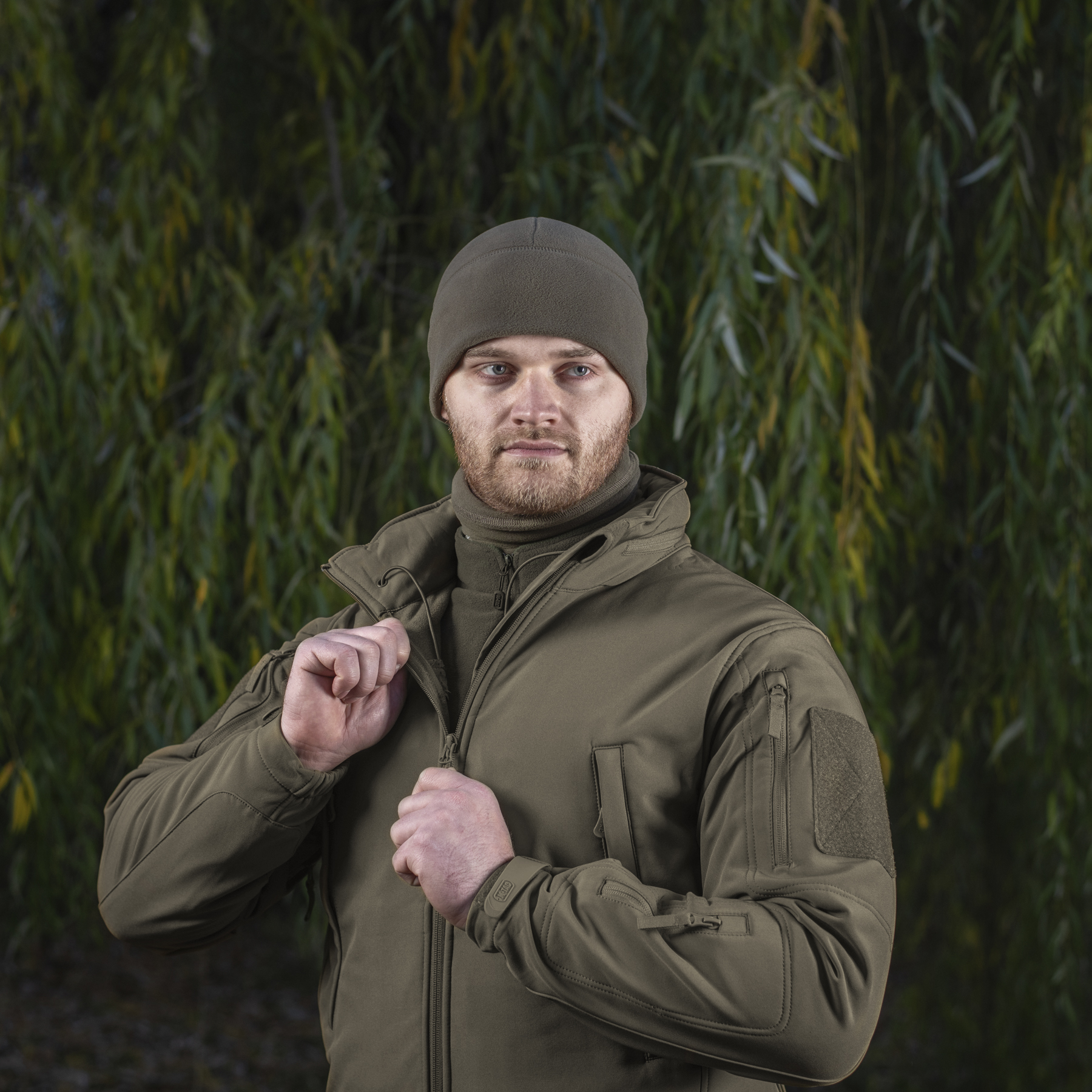 M-Tac шапка Watch Cap флис Polartec Dark Olive — 11