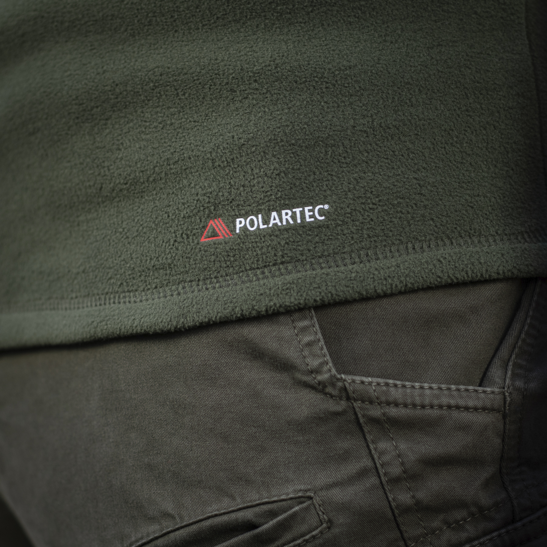M-Tac кофта Delta Polartec реглан Army Olive — 14