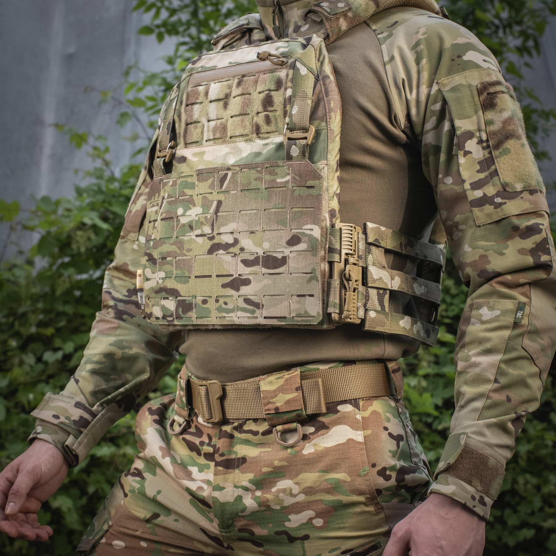 M-Tac передняя панель для плитоноски Cuirass QRS XL Multicam — 8