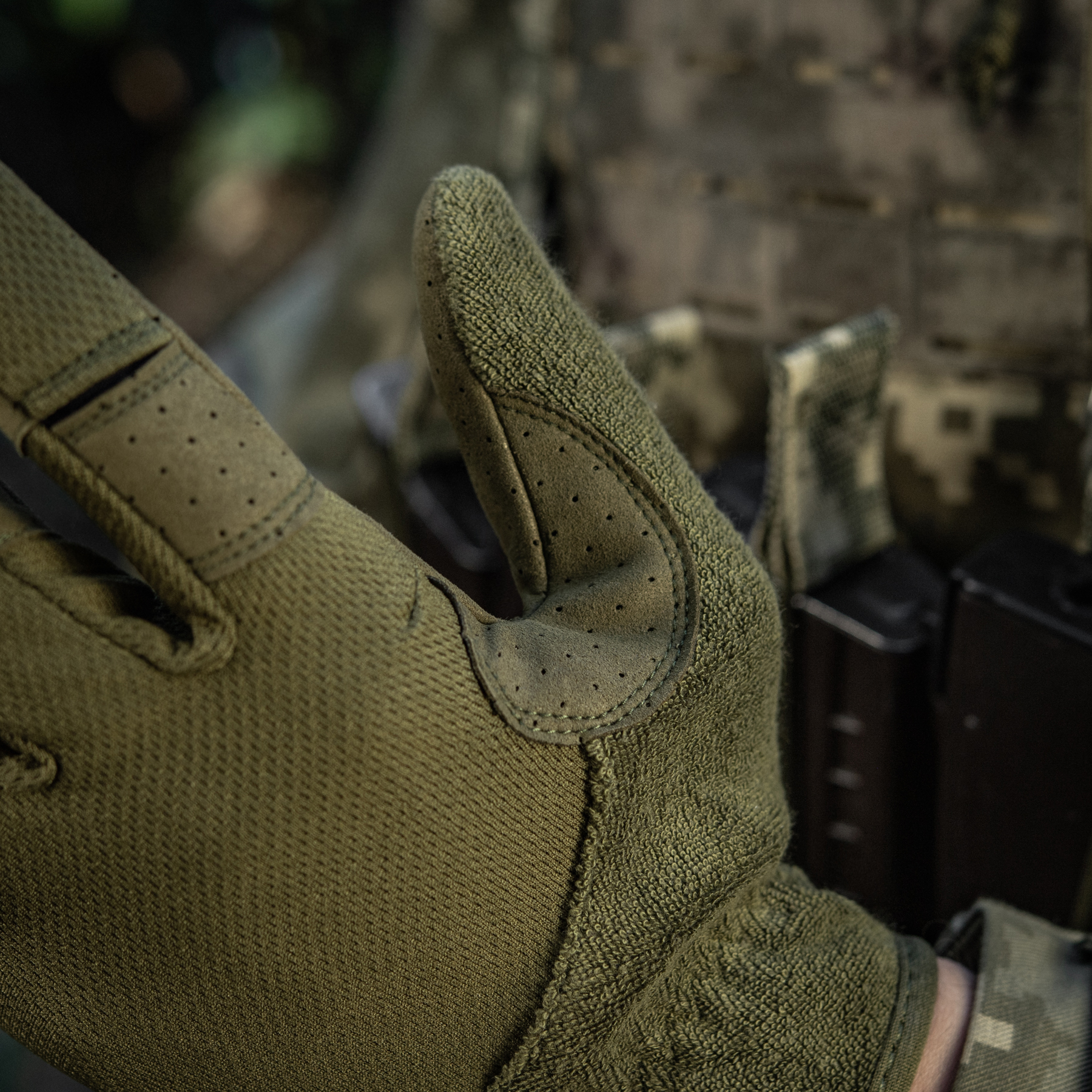 M-Tac перчатки Summer Vent Olive — 13