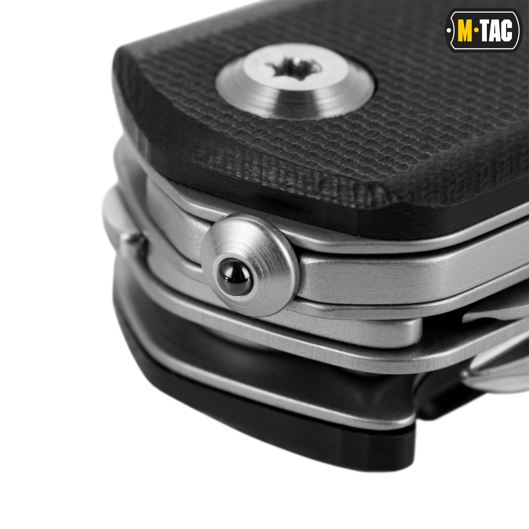 M-Tac нож складной Type 9 (6 инструментов) Black/Steel — 16