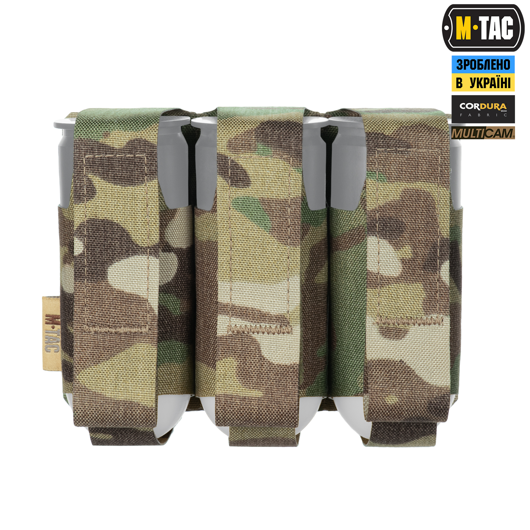 M-Tac подсумок ВОГ на 3 гранаты Multicam — 4