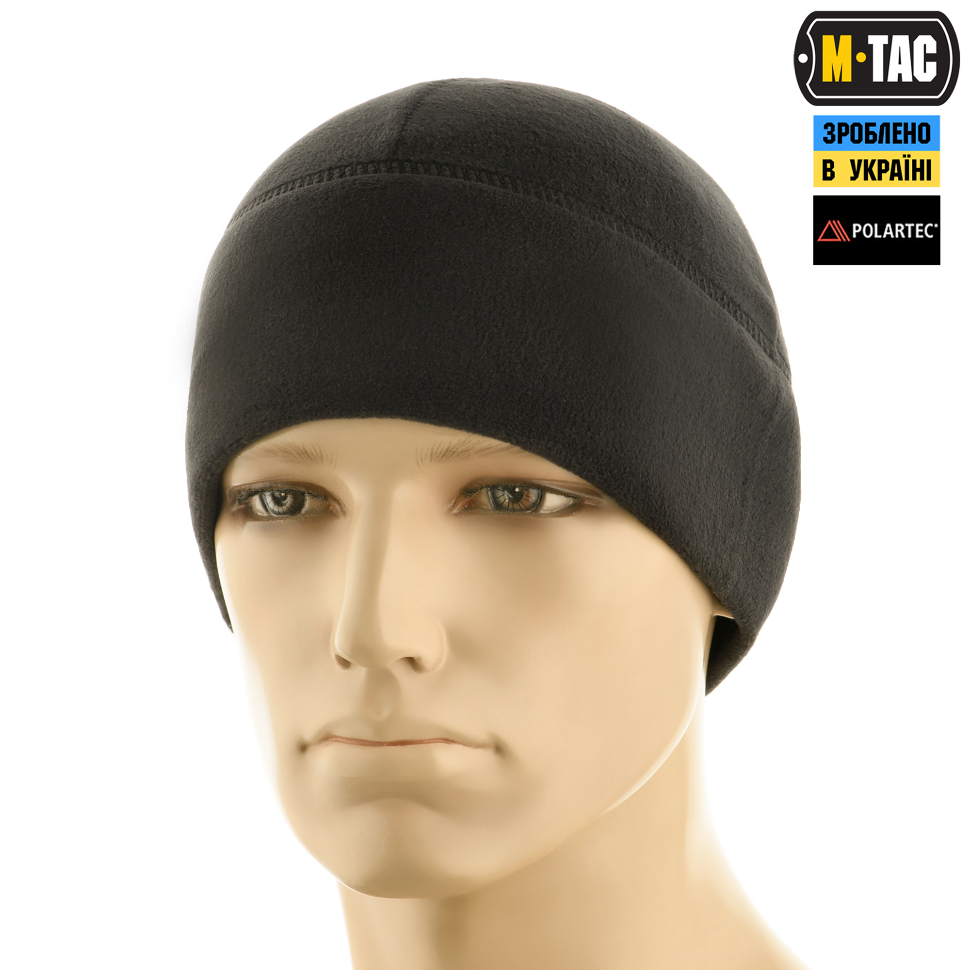 M-Tac шапка Watch Cap флис Light Polartec Gen.II Black — 2