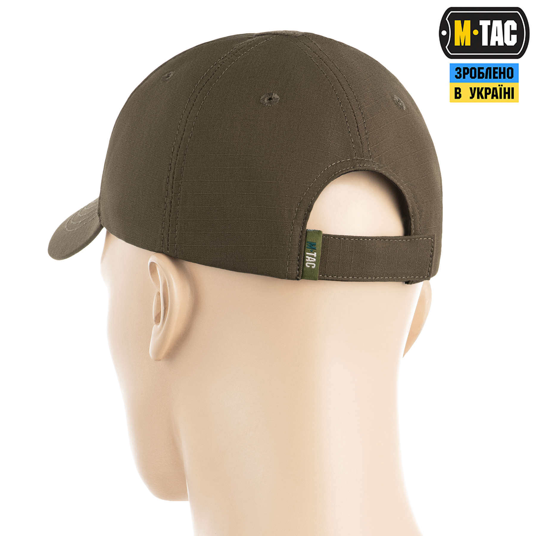 M-Tac бейсболка Elite Flex рип-стоп Dark Olive — 3