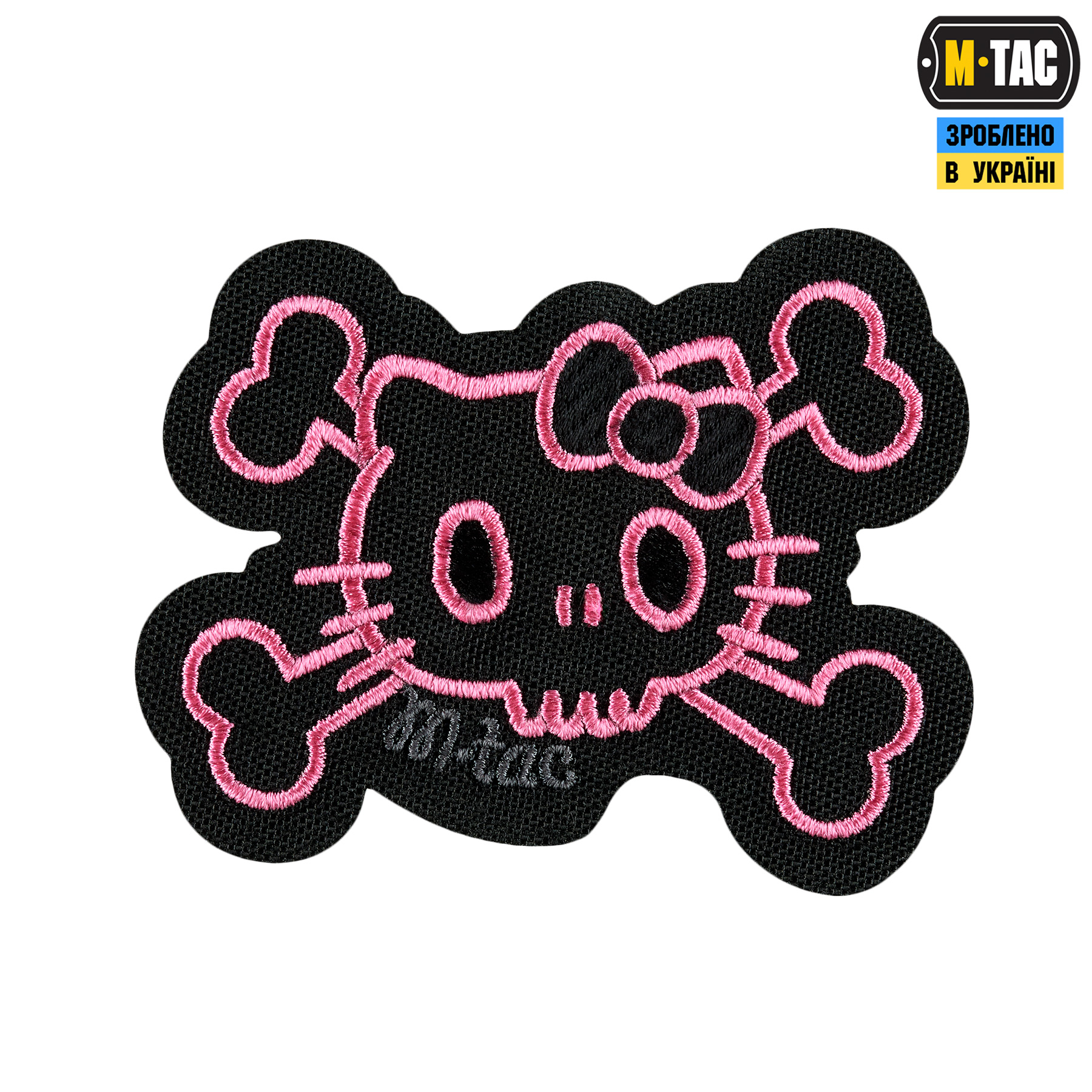 M-Tac нашивка KITTY контур (вышивка) Black — 2