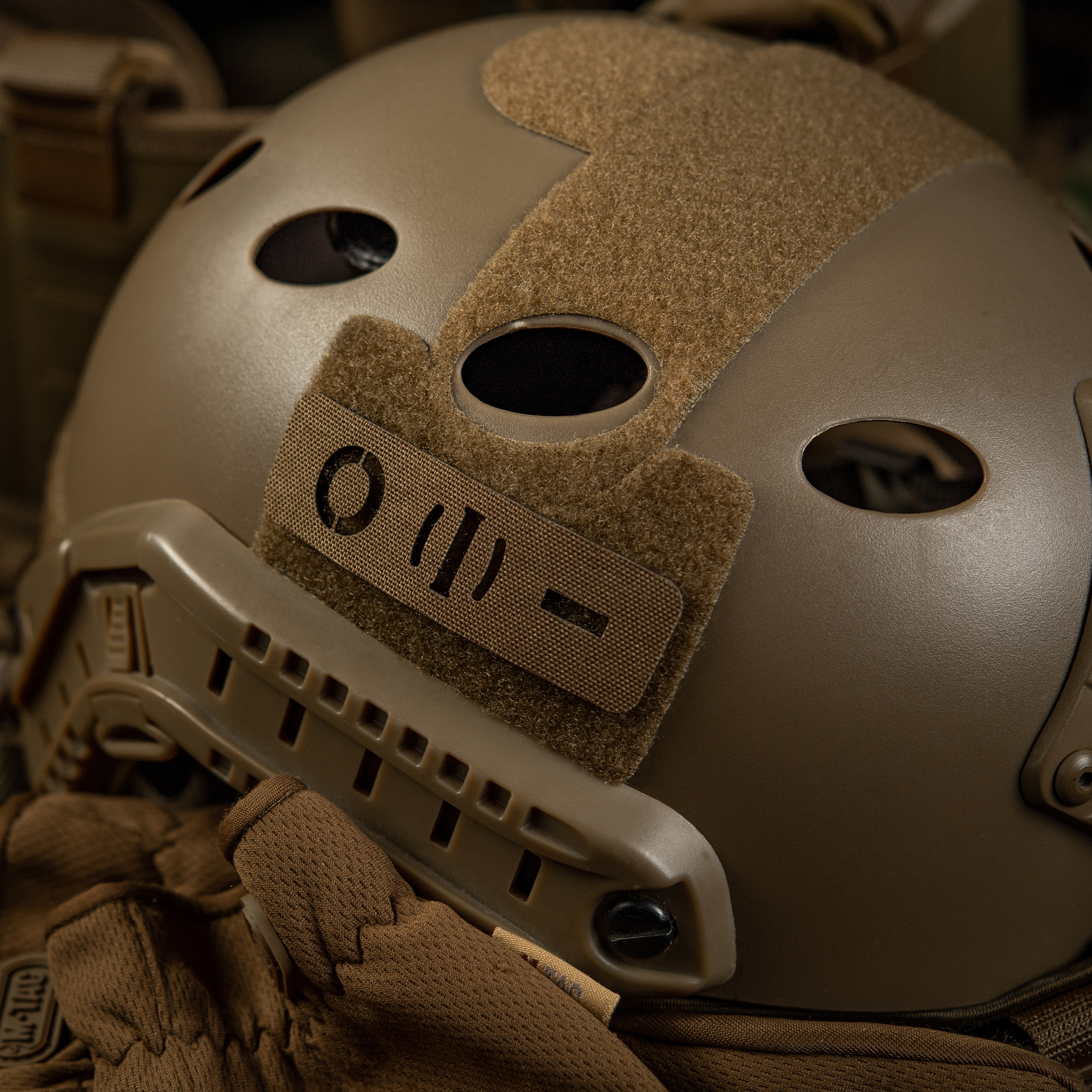 M-Tac нашивка группа крови O (I) - сквозная Laser Cut 25х80 Coyote — 5