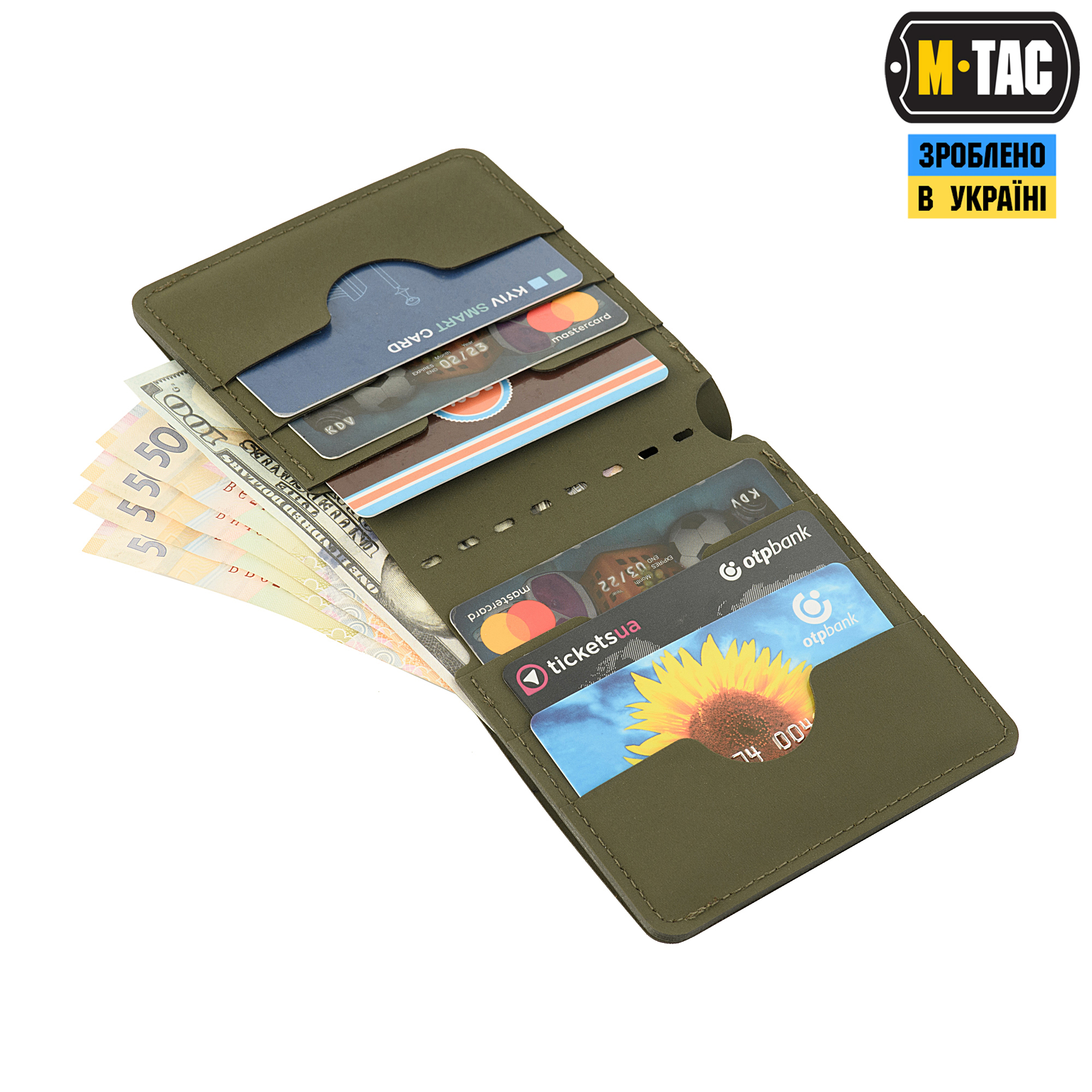 M-Tac кошелек Slim Elite Ranger Green — 5