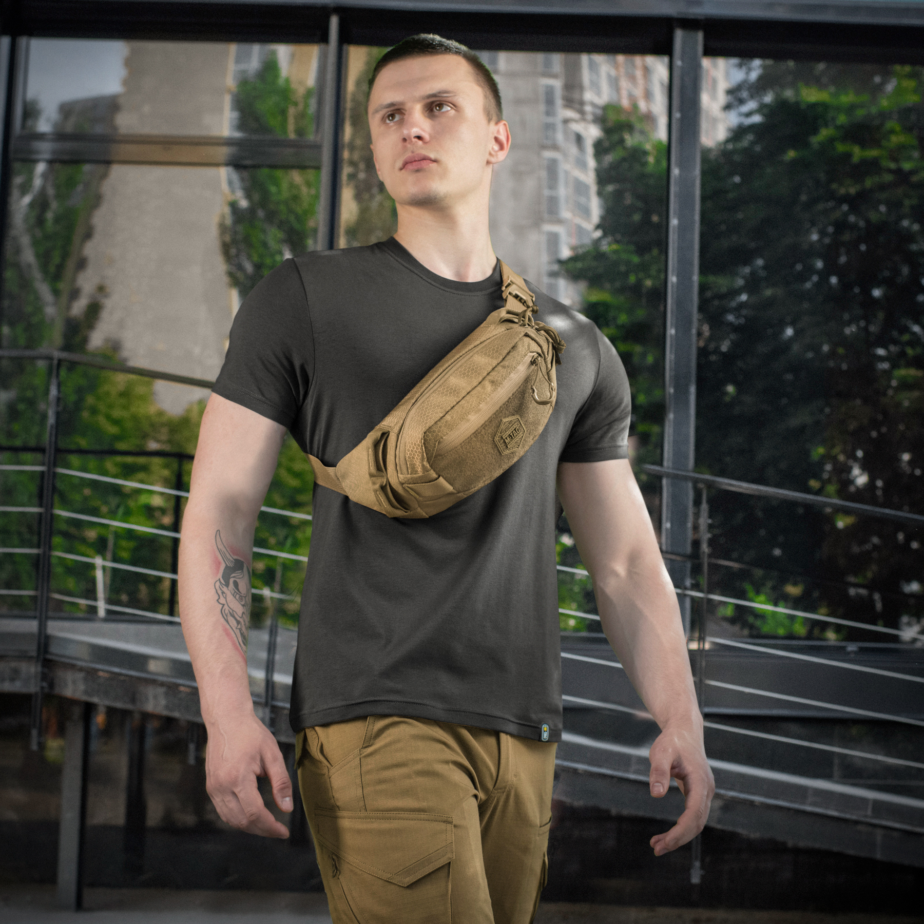 M-Tac сумка Waist Bag Elite Hex Coyote — 8