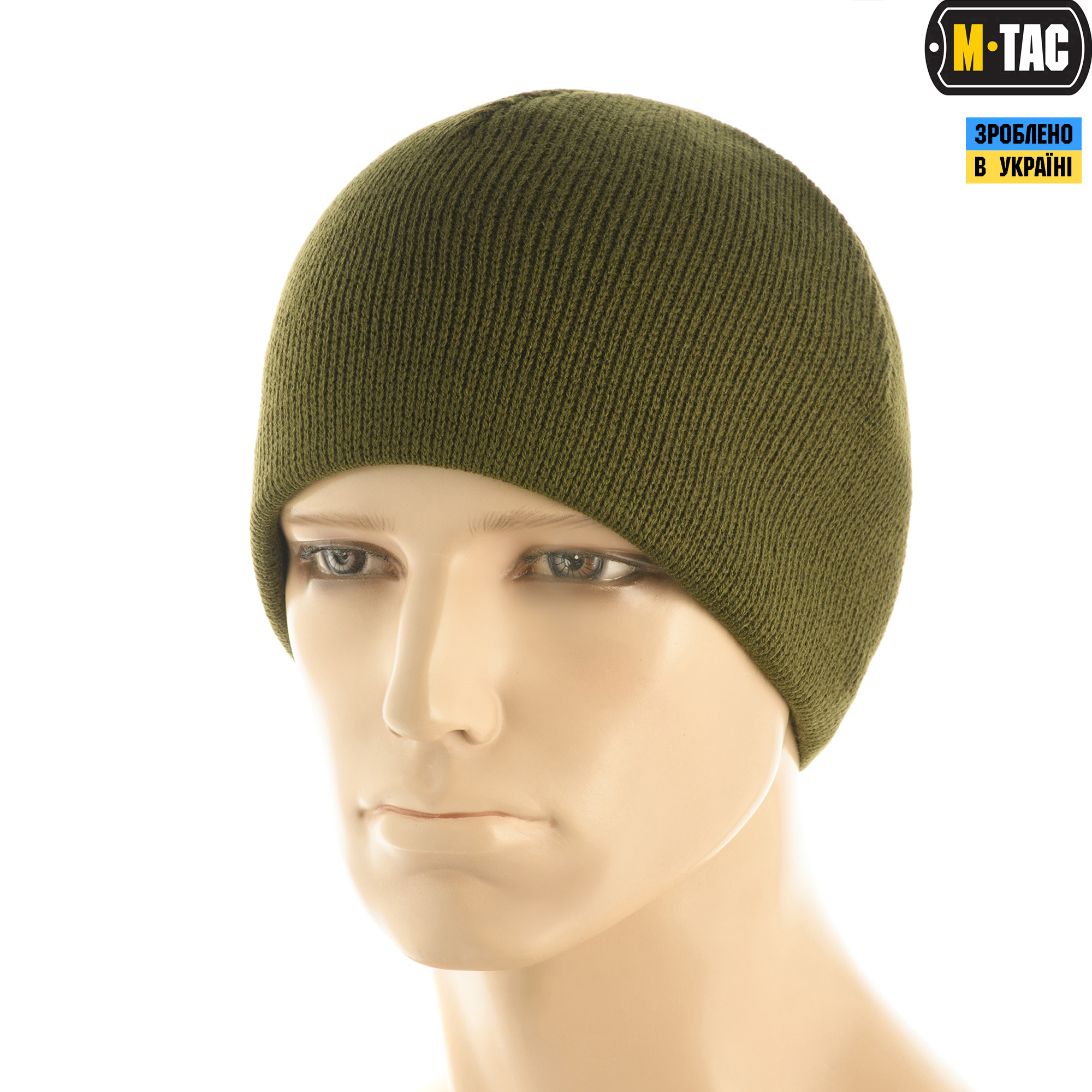 M-Tac шапка акрил/флис Olive — 2