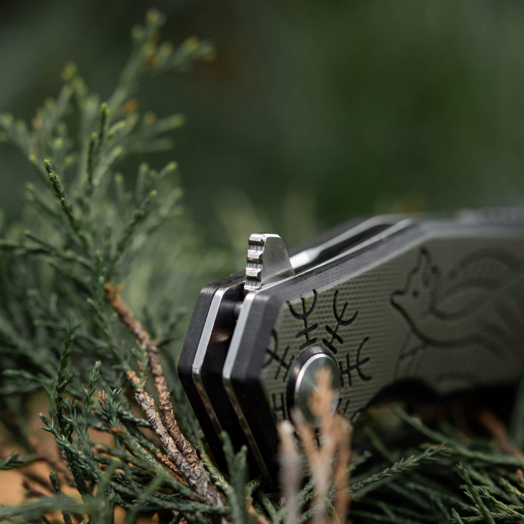 M-Tac нож складной Type 12 Scandinavian Black/Olive — 27