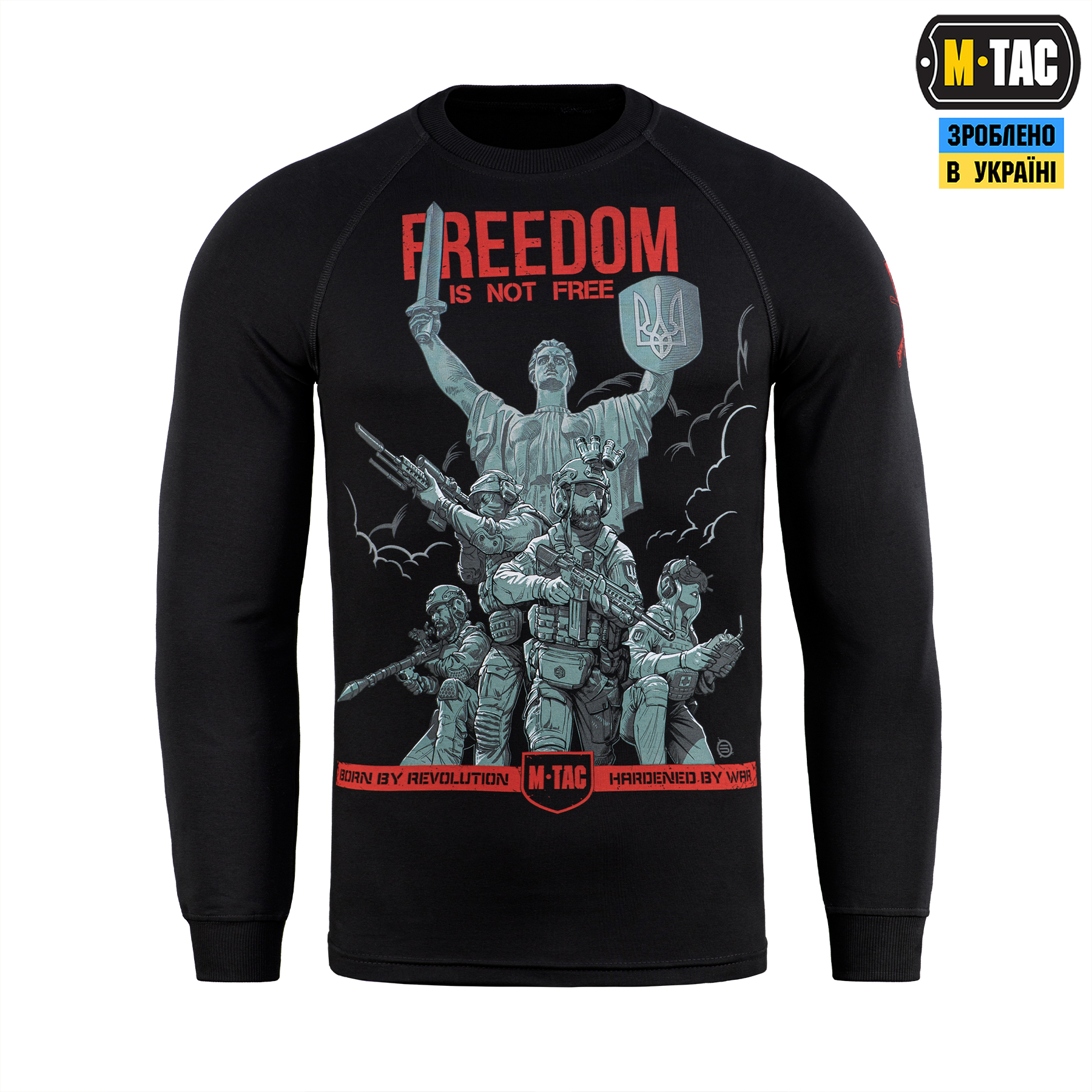 M-Tac реглан Freedom Black — 3