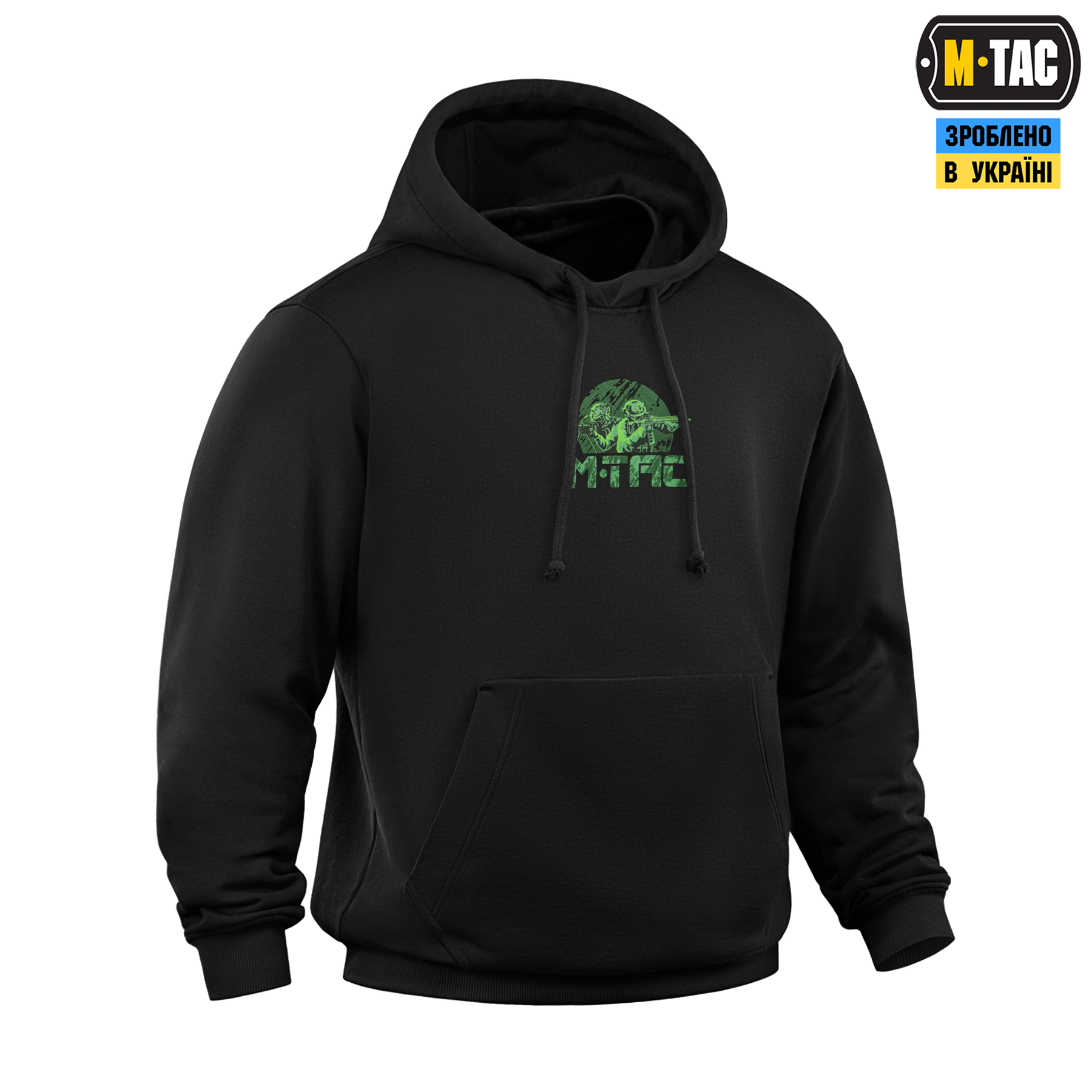 M-Tac кофта Hoodie Пліч-о-пліч Oversize Hard Black — 5