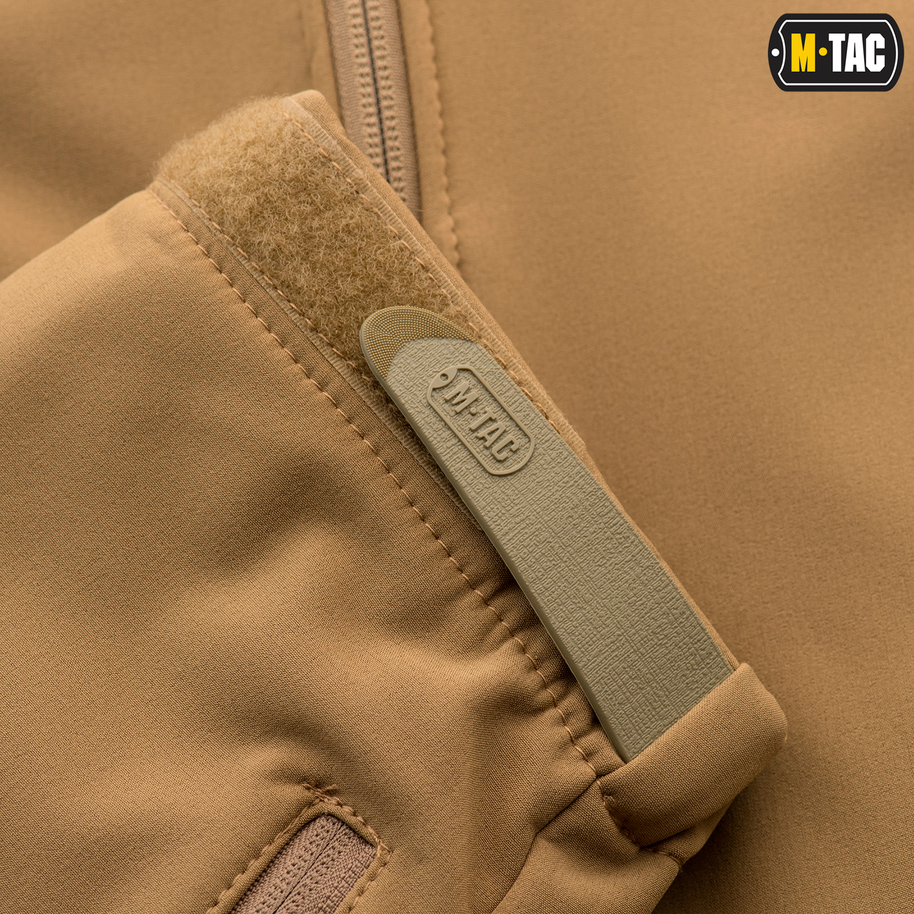 M-Tac куртка Soft Shell с подстежкой Coyote — 15