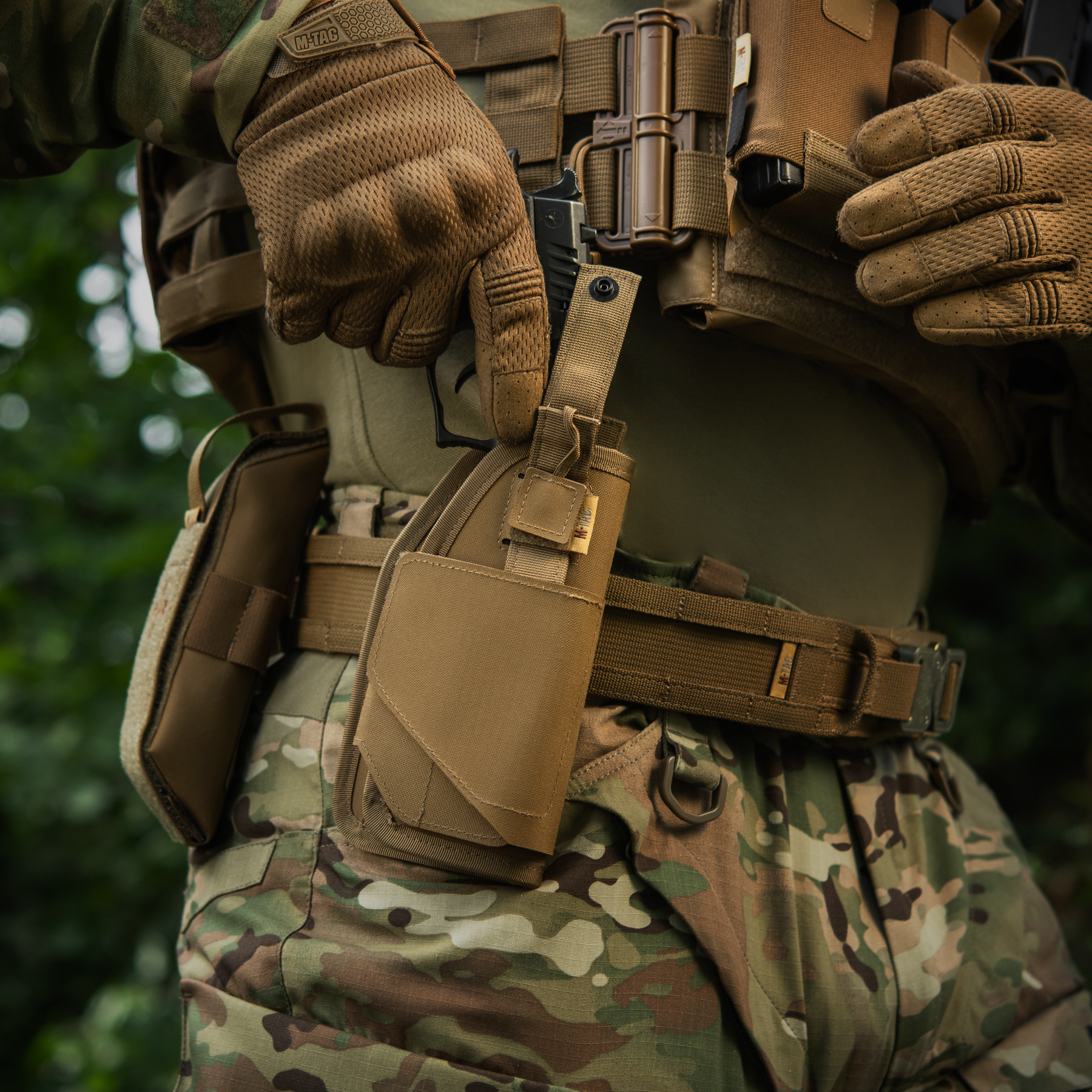 M-Tac кобура универсальная Elite Rights Coyote — 10