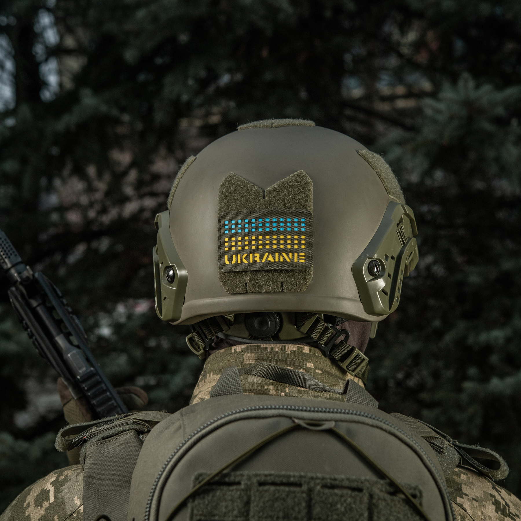 M-Tac нашивка Ukraine Laser Cut Ranger Green/Yellow/Blue/GID — 15