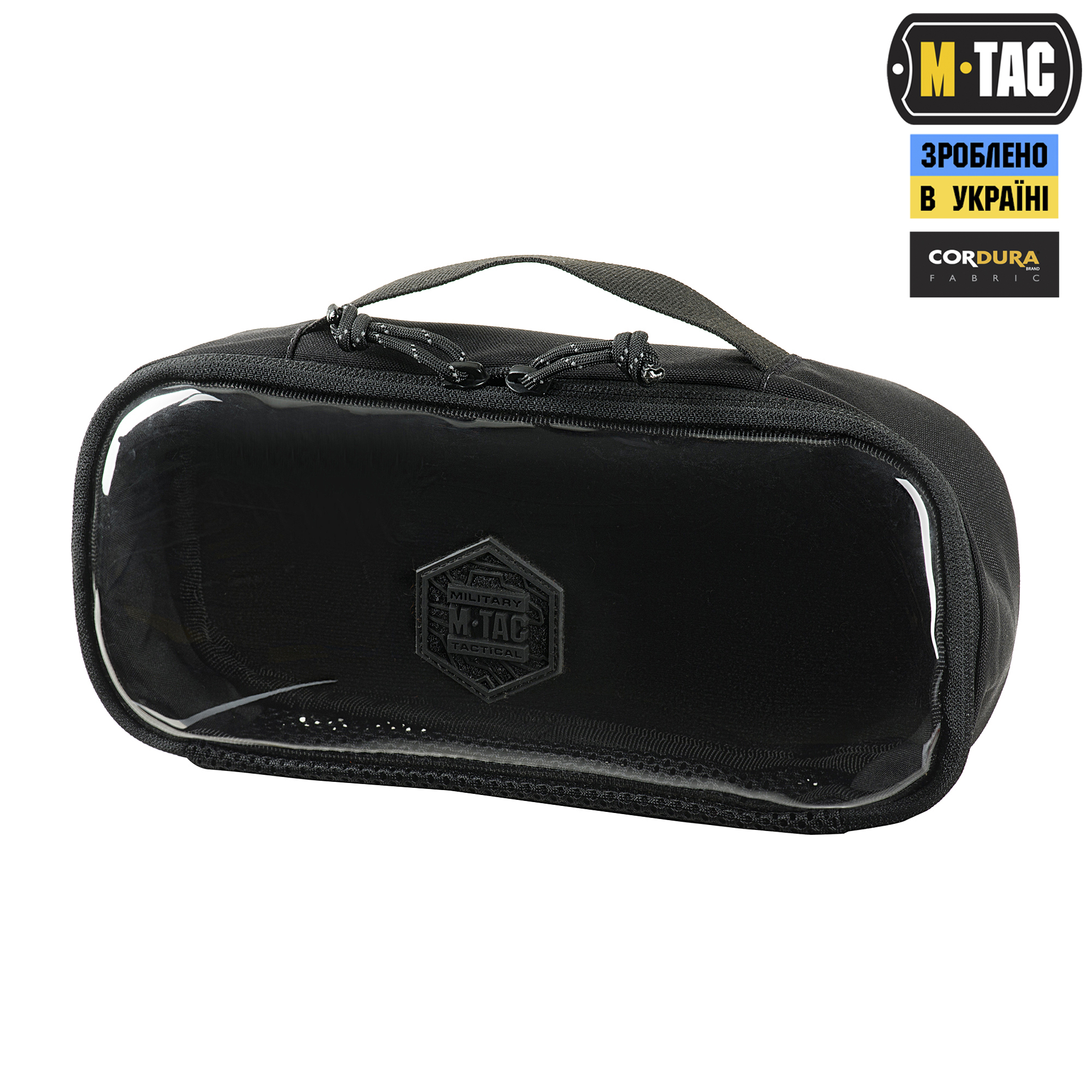 M-Tac органайзер утилитарный прозрачный Elite Medium Gen.II Black — 2