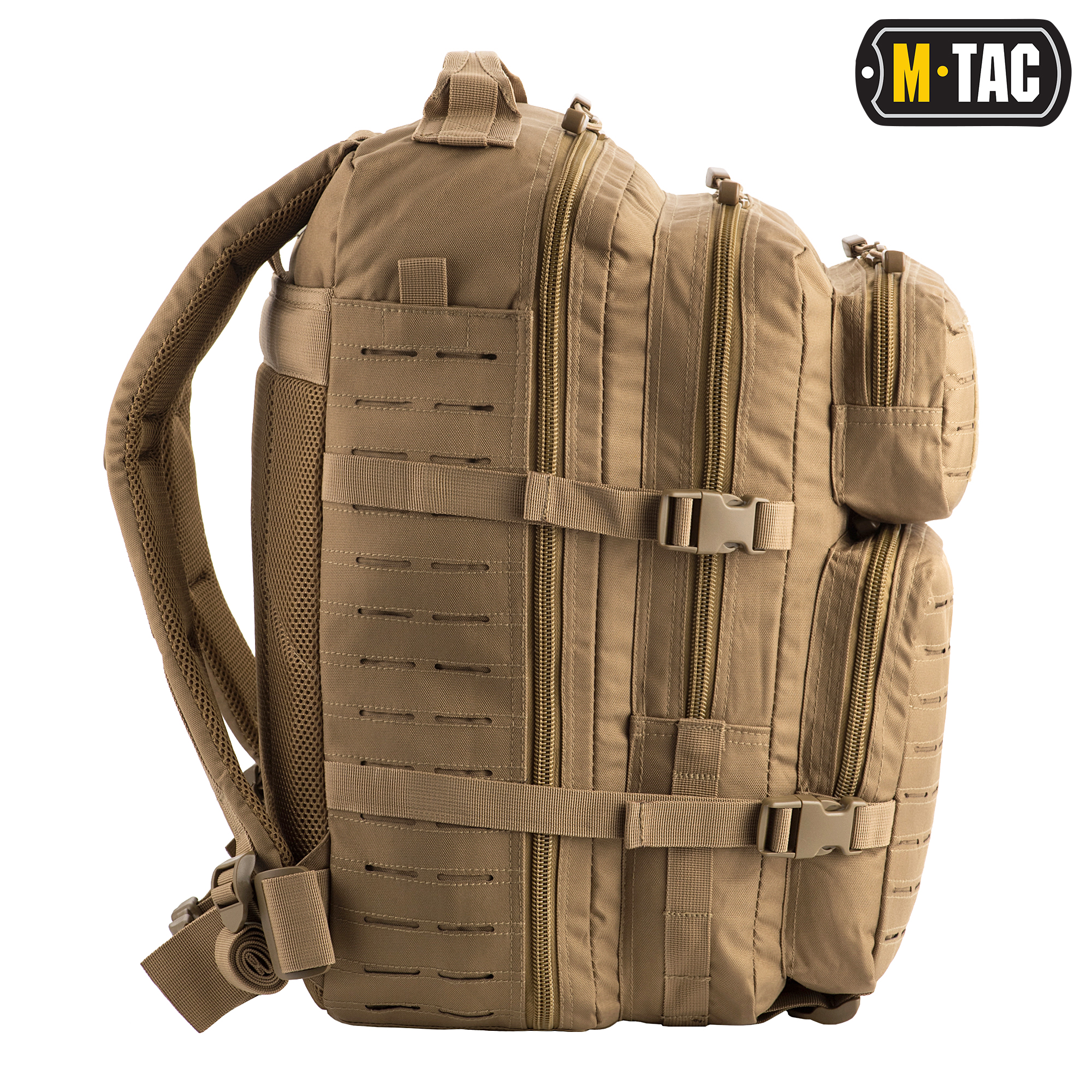 M-Tac рюкзак Large Assault Pack Laser Cut Tan — 4