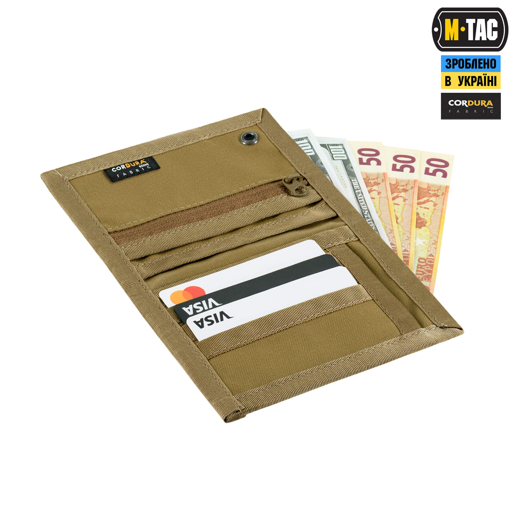 M-Tac кошелек Wallet Elite Coyote — 5