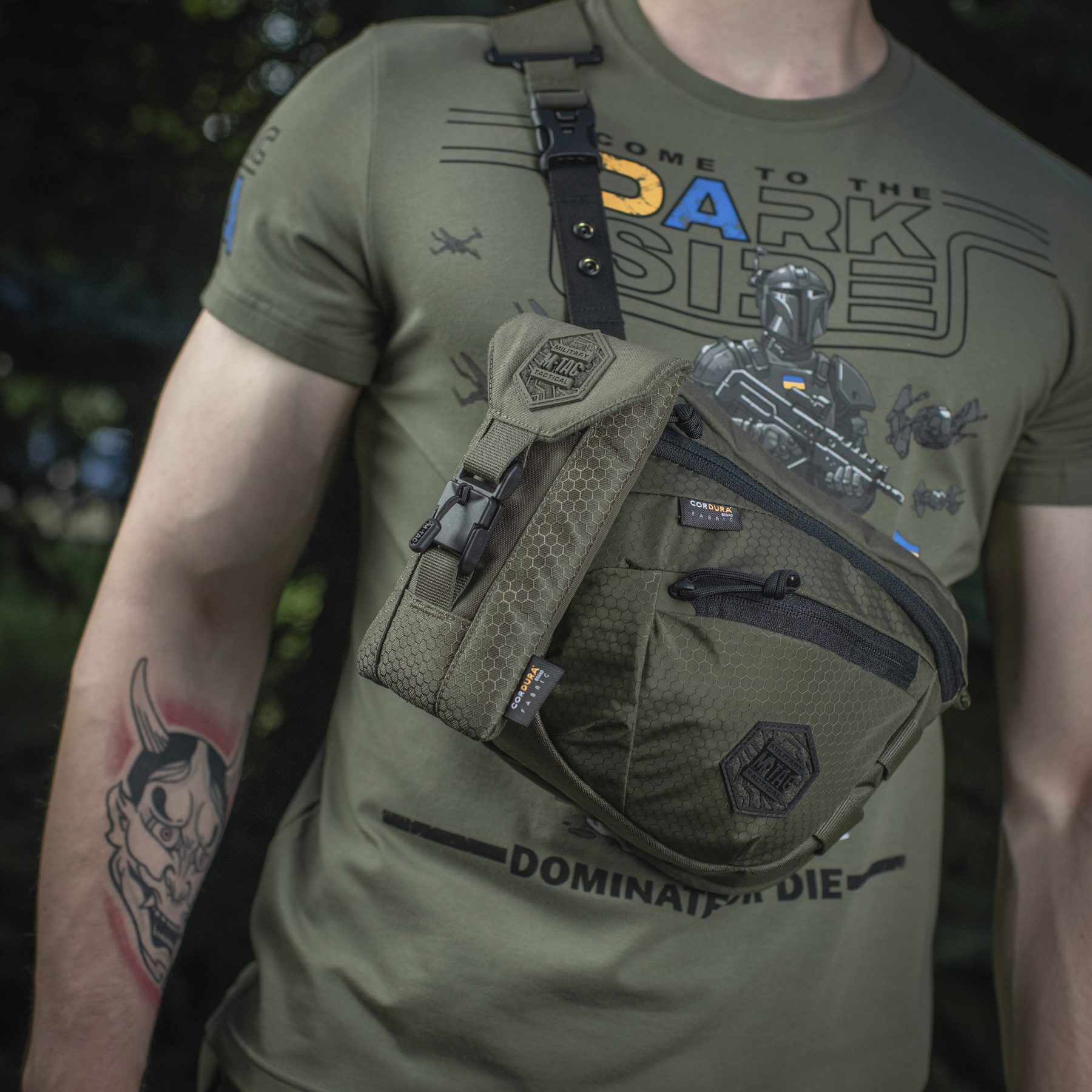 M-Tac подсумок для смартфона Elite Large Hex Ranger Green — 11
