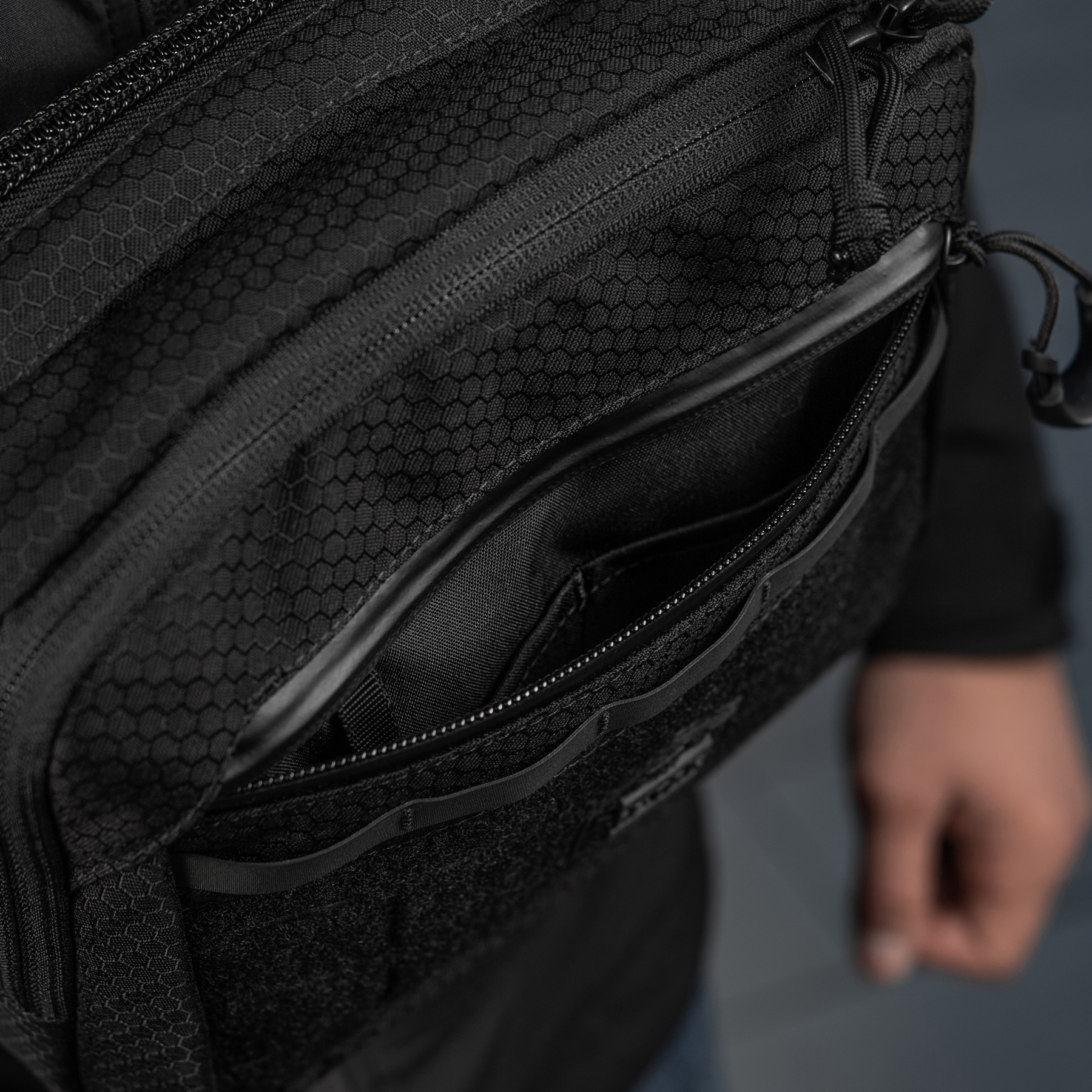 M-Tac сумка EDC Bag Elite HEX Black — 44