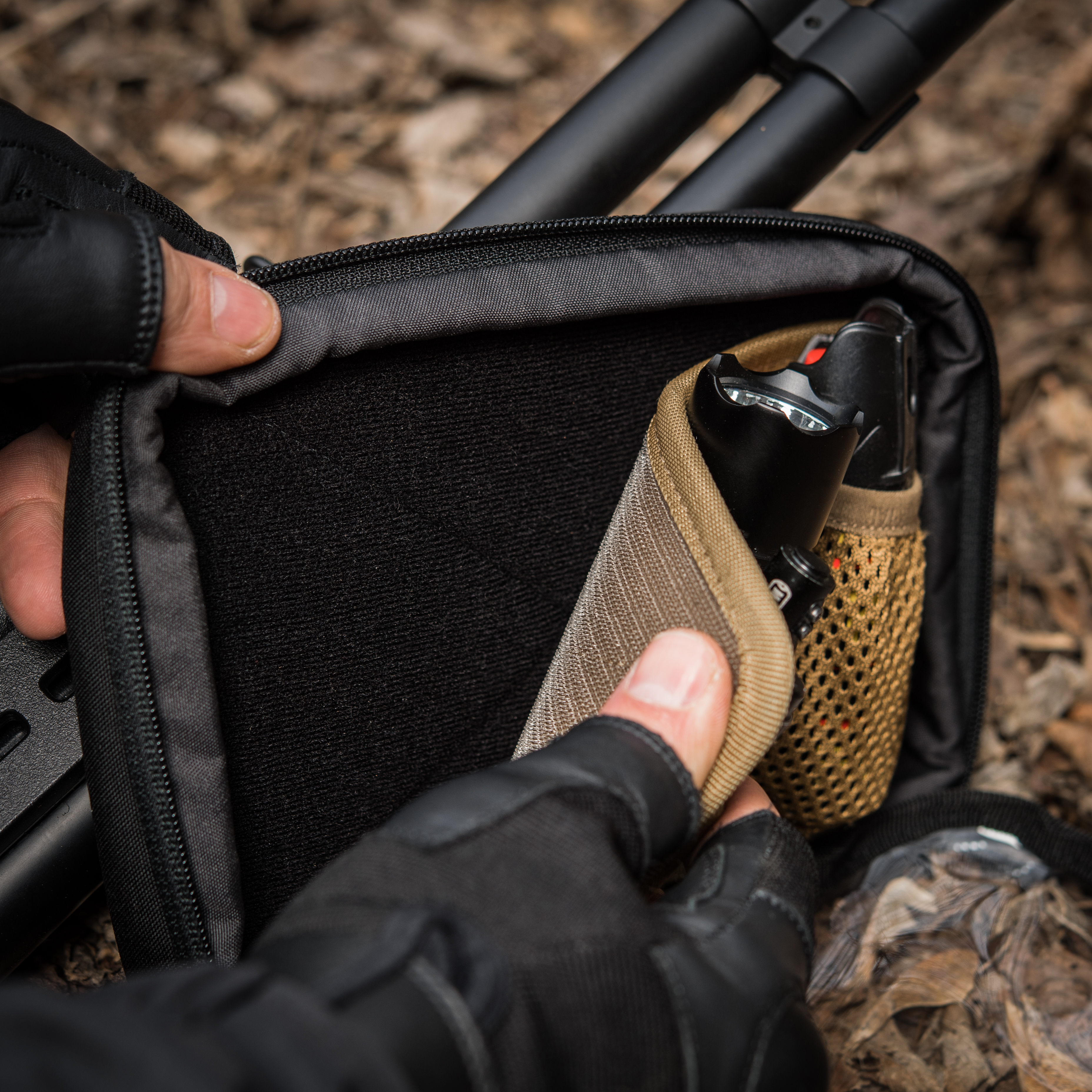 M-Tac органайзер утилитарный Slim Elite Black — 16