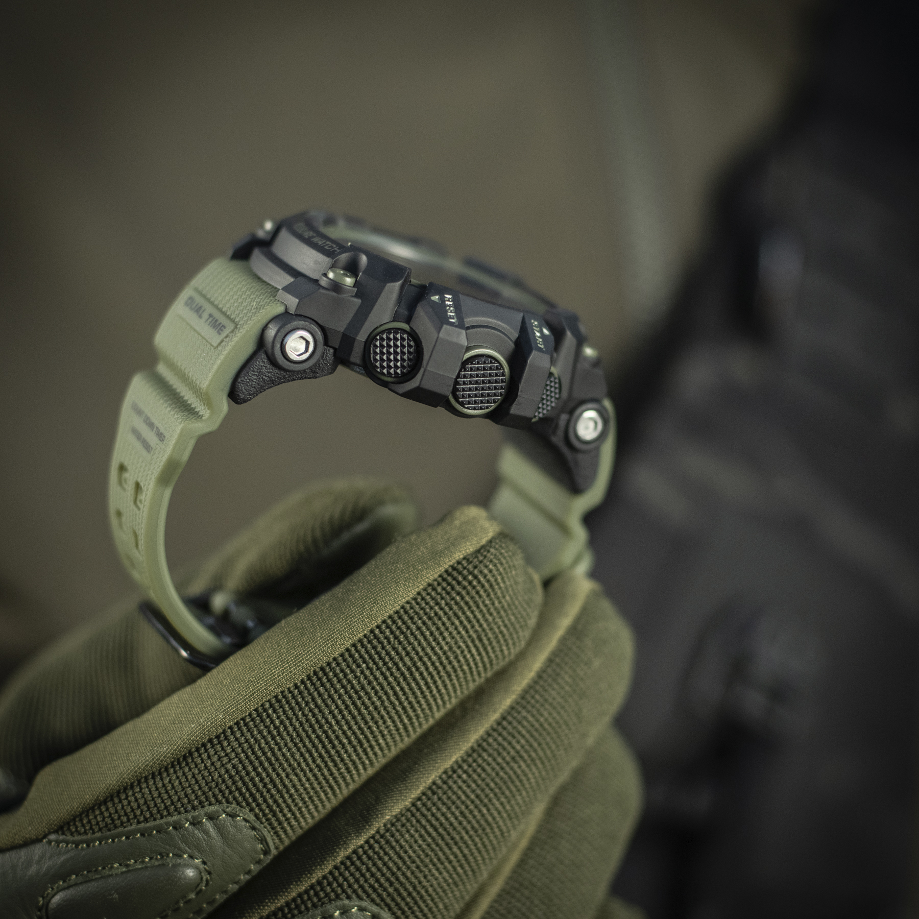 M-Tac часы тактические Adventure Black/Olive — 17