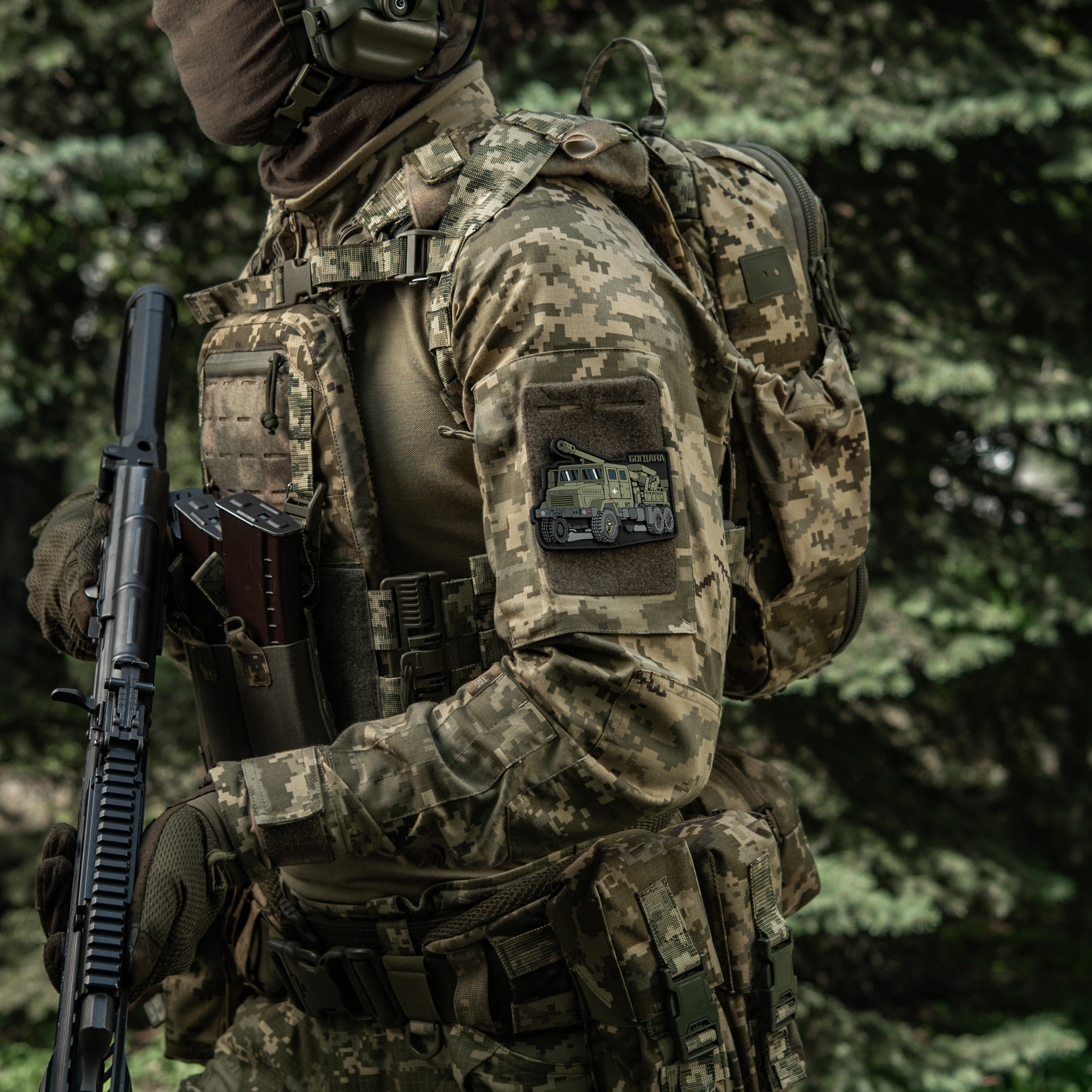 M-Tac нашивка Богдана (PVC) — 12
