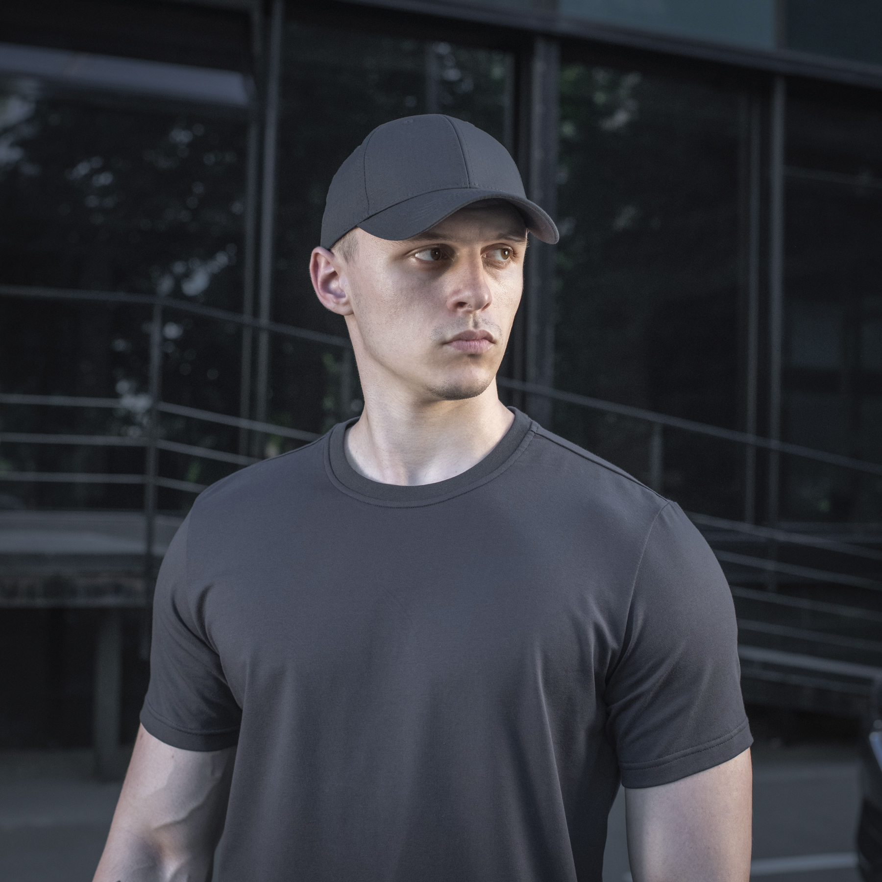 M-Tac бейсболка Elite Flex рип-стоп Dark Grey — 8