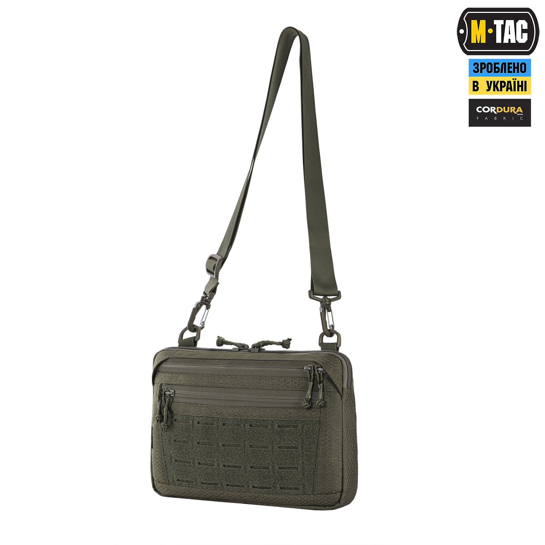 M-Tac сумка Admin Bag Medium Elite с липучкой Hex Ranger Green — 6