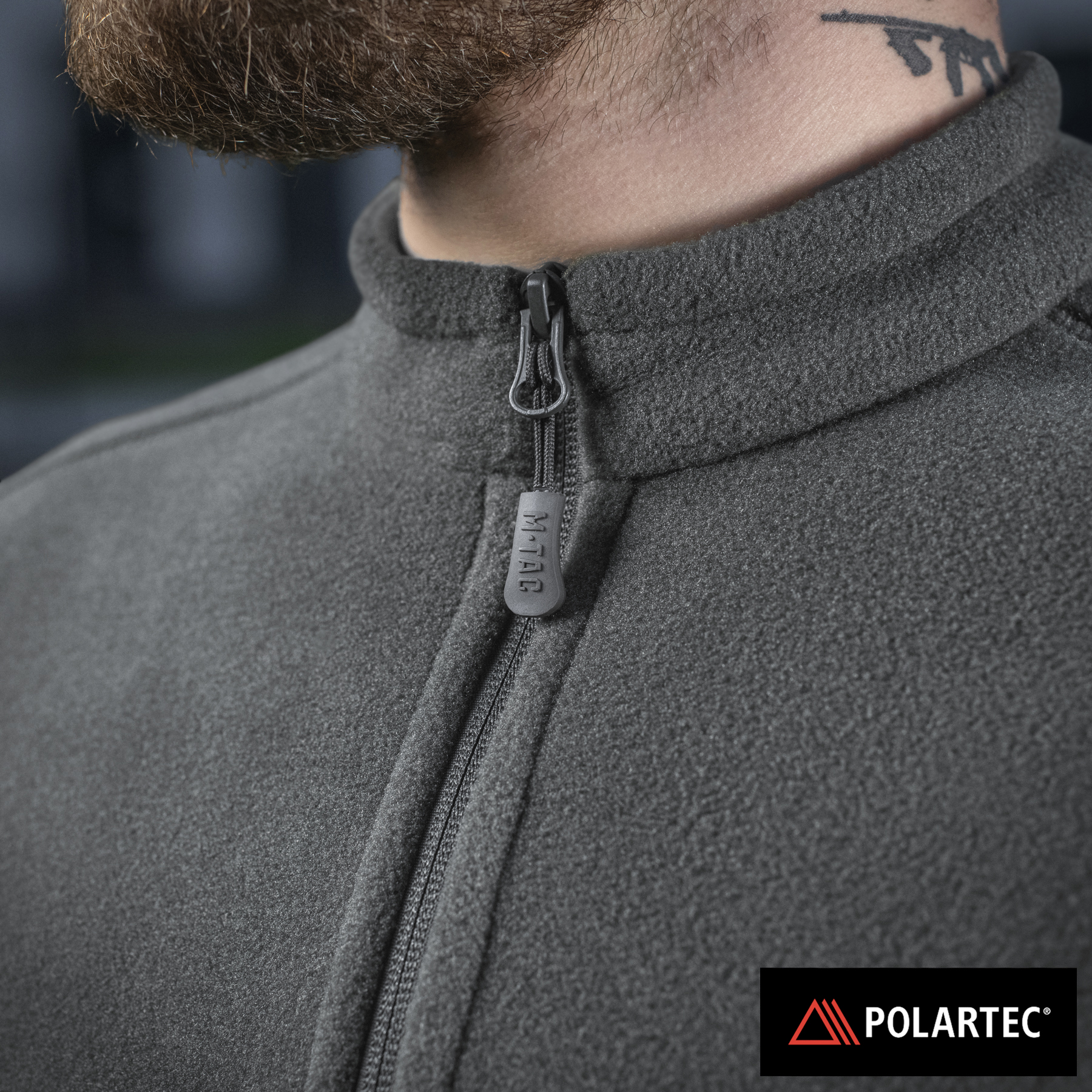 M-Tac кофта Nord Fleece Polartec Dark Grey — 14