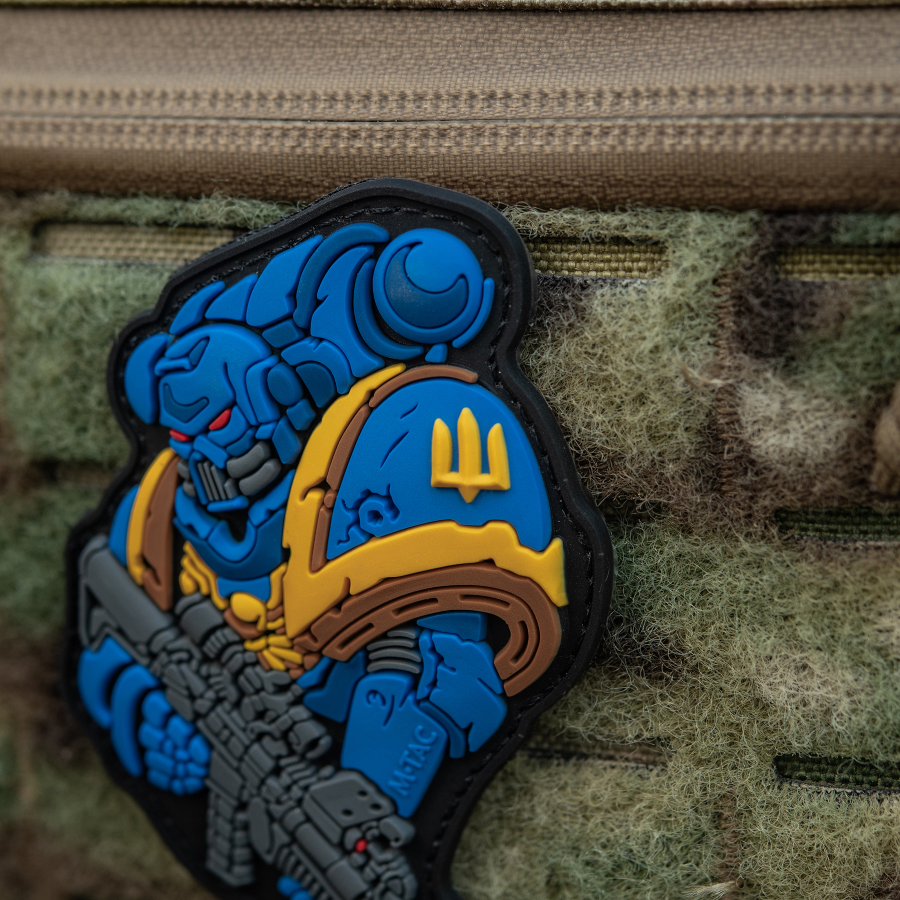 M-Tac нашивка Штурмовик Yellow/Blue — 7
