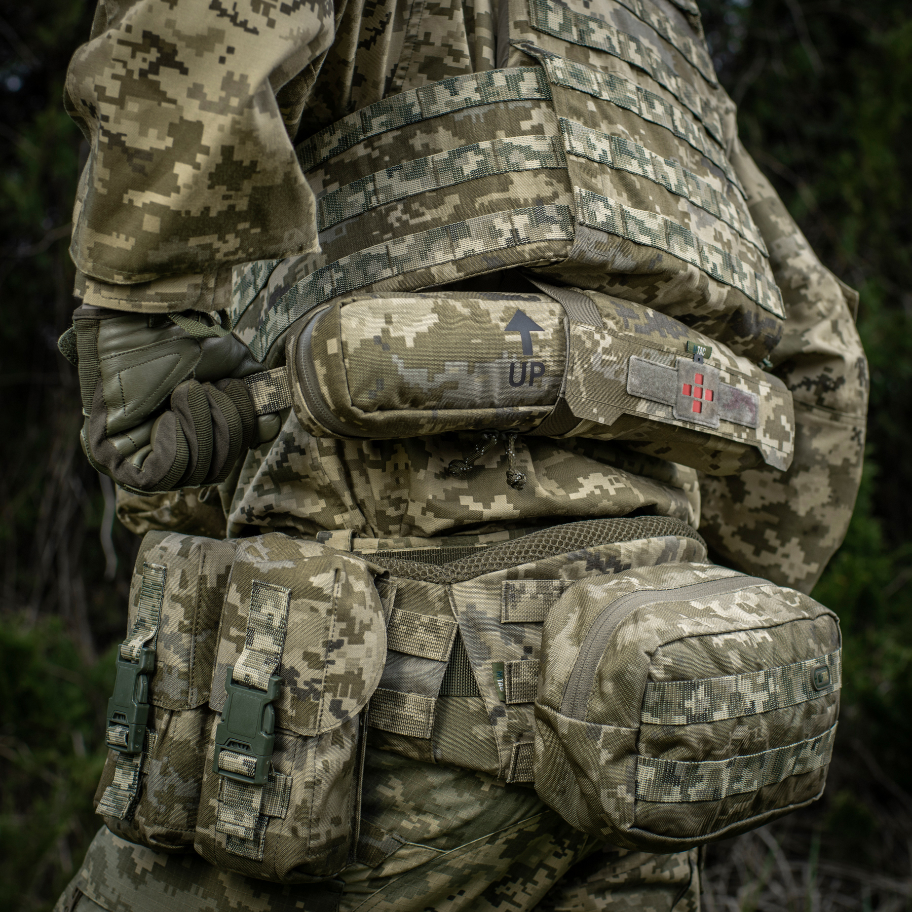 M-Tac подсумок медицинский горизонтальный ROLL Elite MM14 — 17