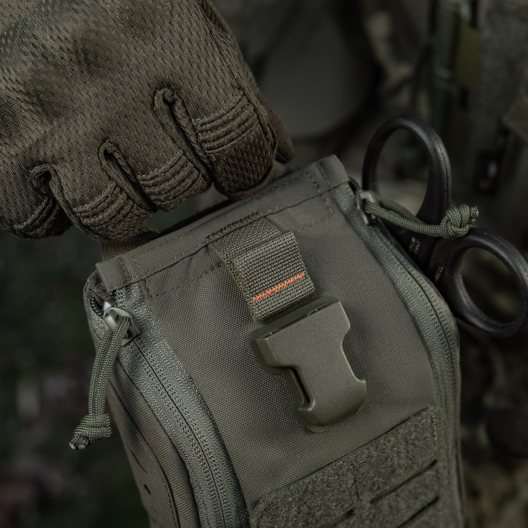 M-Tac подсумок медицинский Elite Rip Off Gen.II Ranger Green — 33