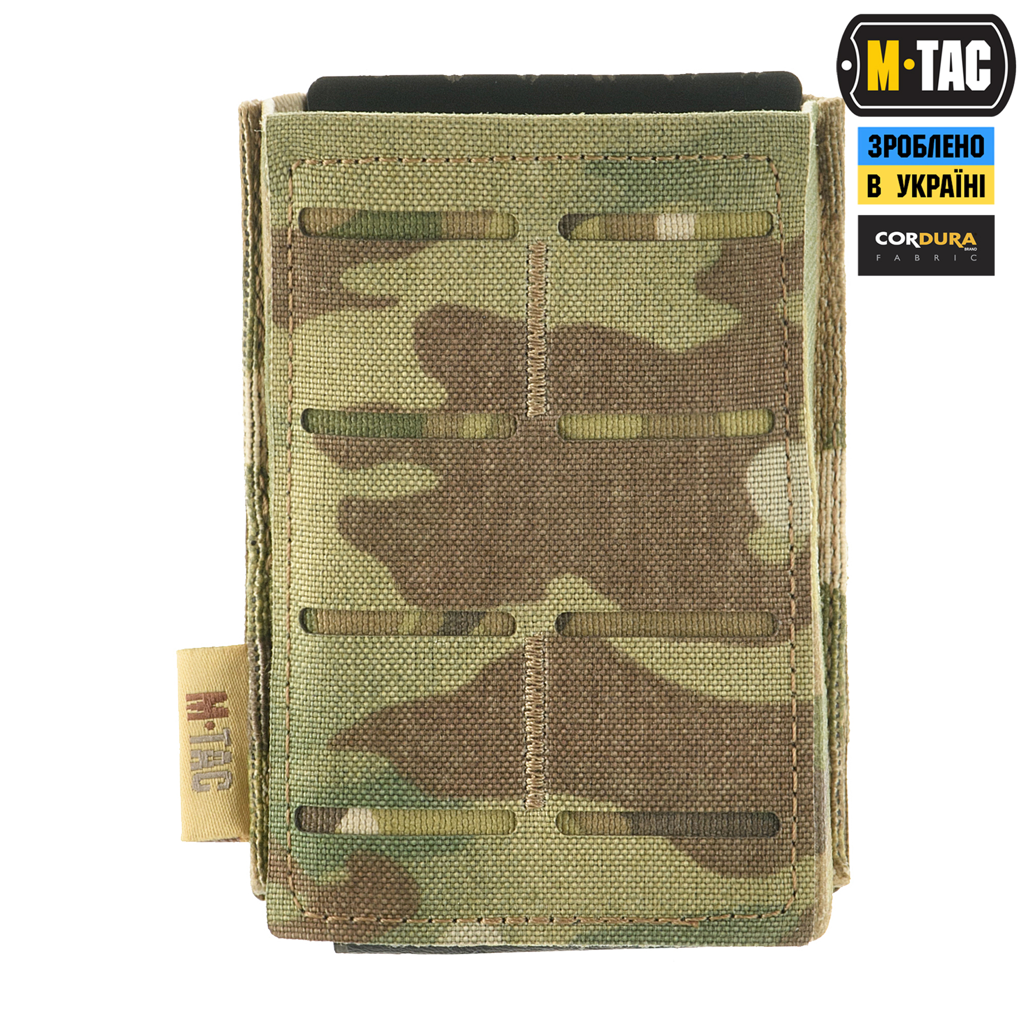 M-Tac подсумок для магазина на резинке (10 см) Laser Cut Multicam — 3