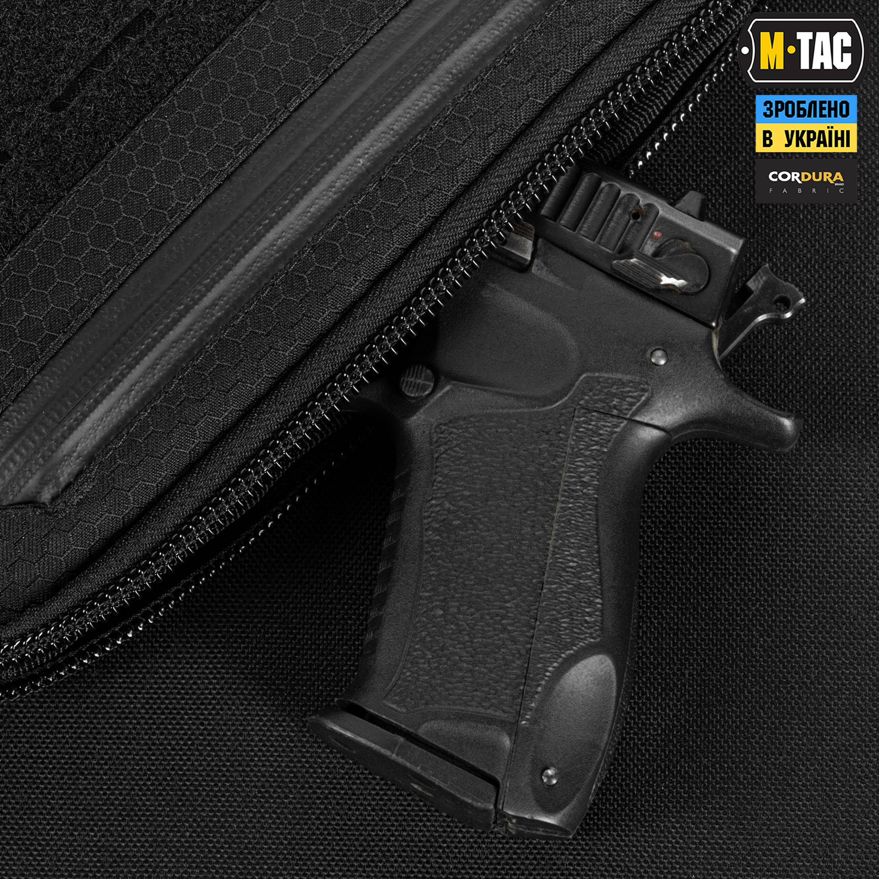 M-Tac сумка Admin Bag Elite с липучкой Black — 7