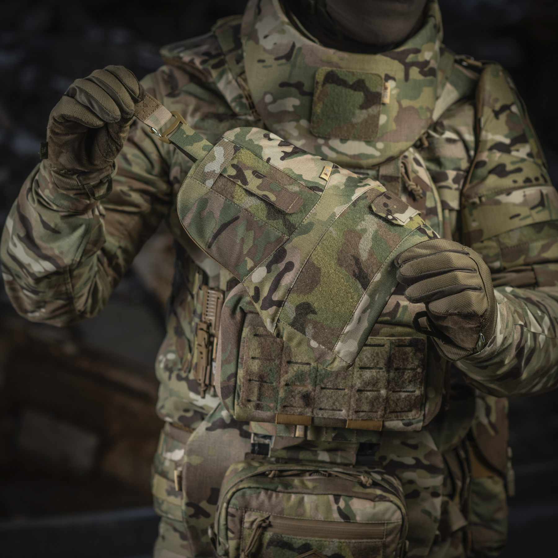 M-Tac плечевая защита с баллистическими пакетами 1 класс (FMS) для Cuirass QRS Multicam — 23