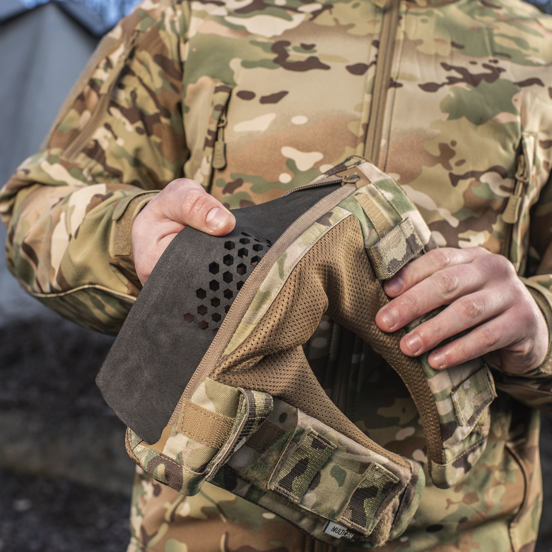 M-Tac демпфер плечевой для плитоноски Cuirass QRS Multicam — 20