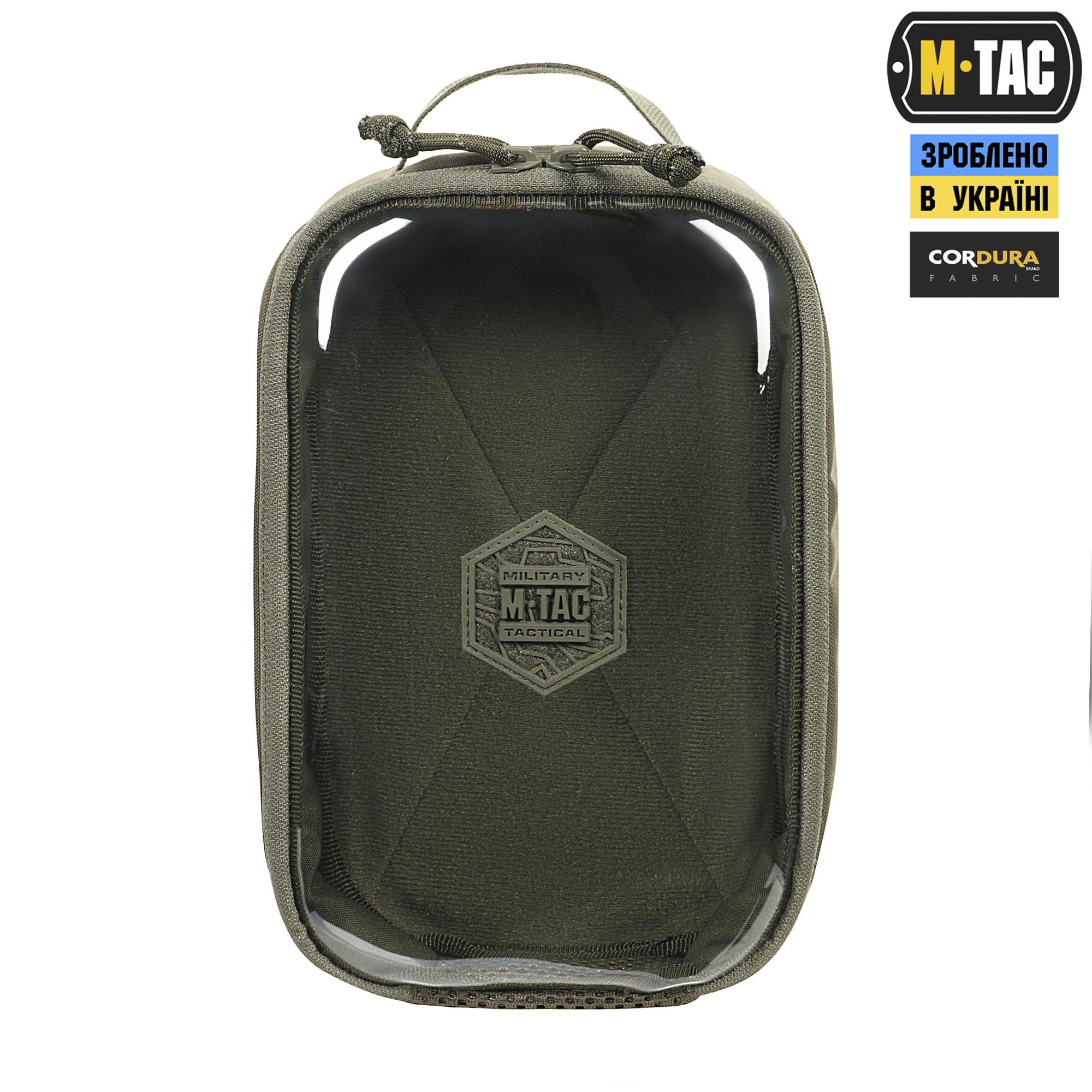 M-Tac органайзер утилитарный прозрачный Elite Small Gen.II Ranger Green — 3