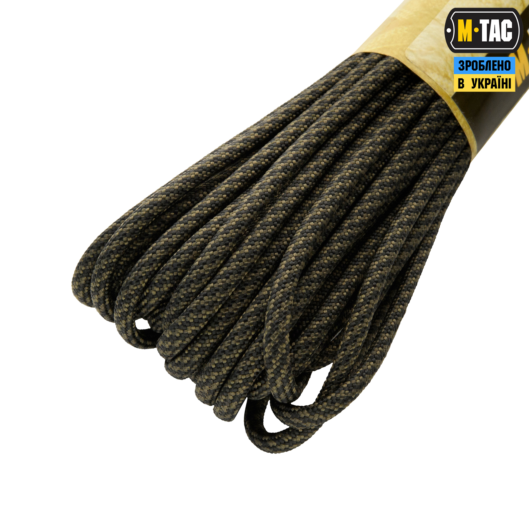 M-Tac паракорд 550 type III 15m Black/OD Stairs — 4
