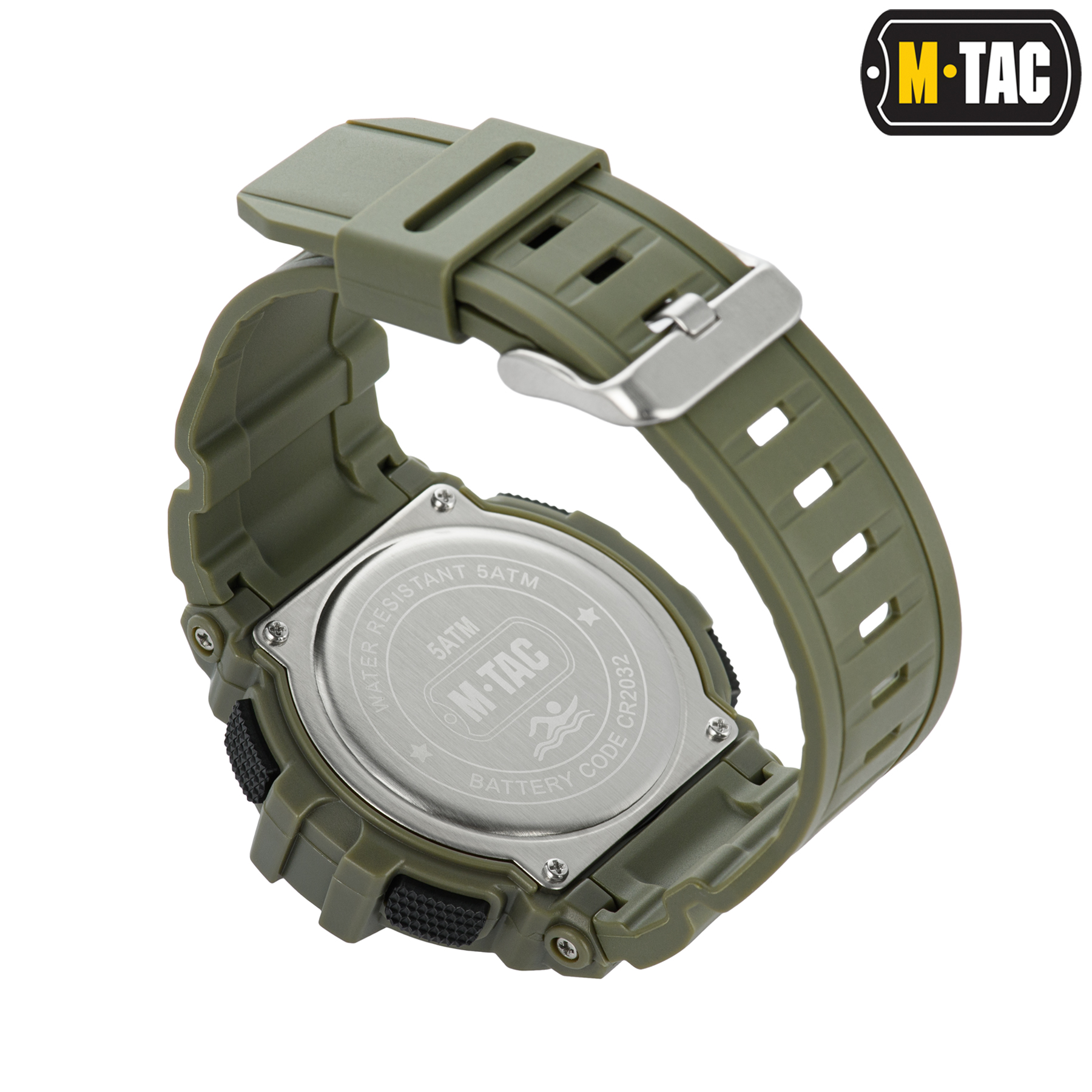 M-Tac часы тактические с компасом 2233 Army Green — 4