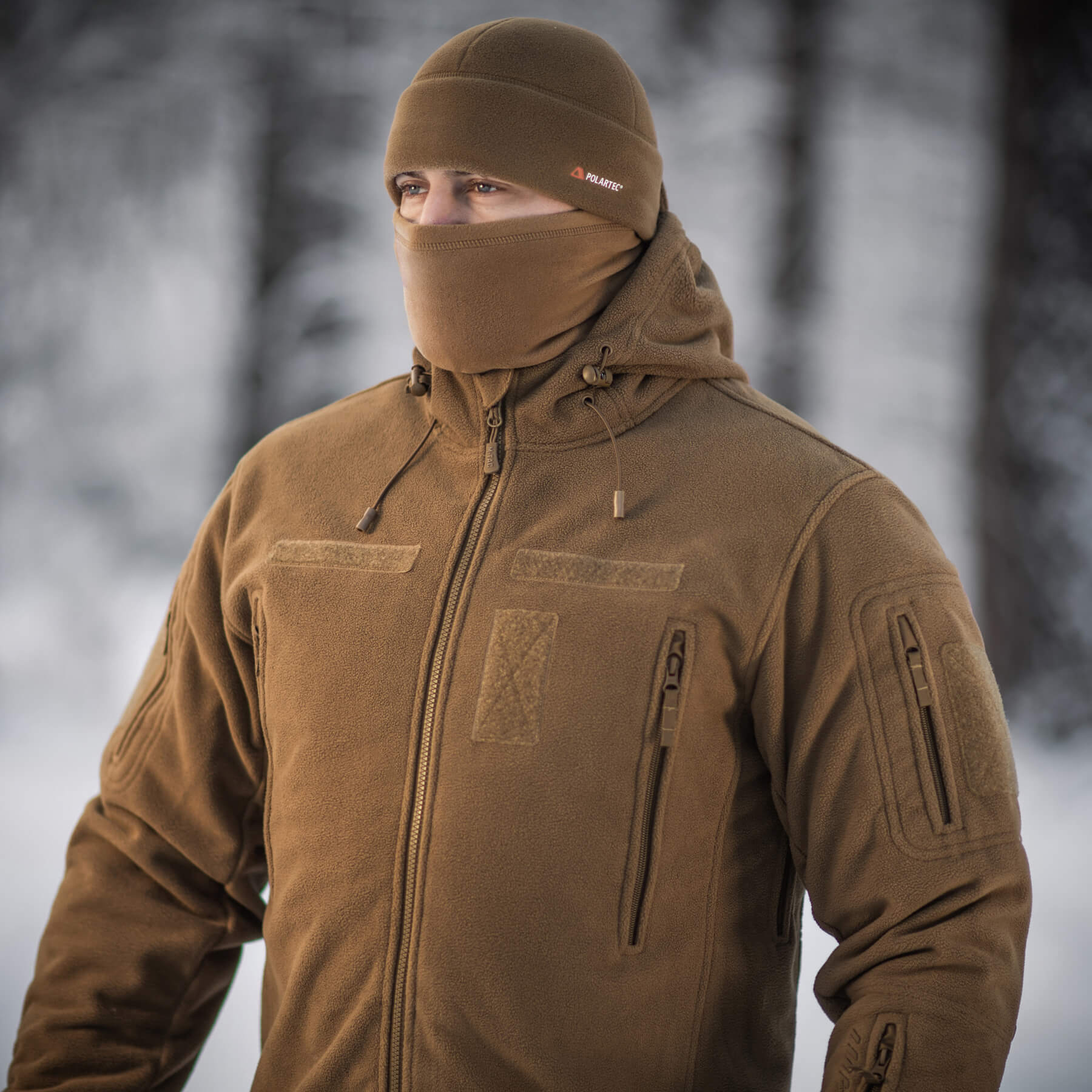 M-Tac куртка флисовая Windblock Division Gen.III Coyote Brown — 16