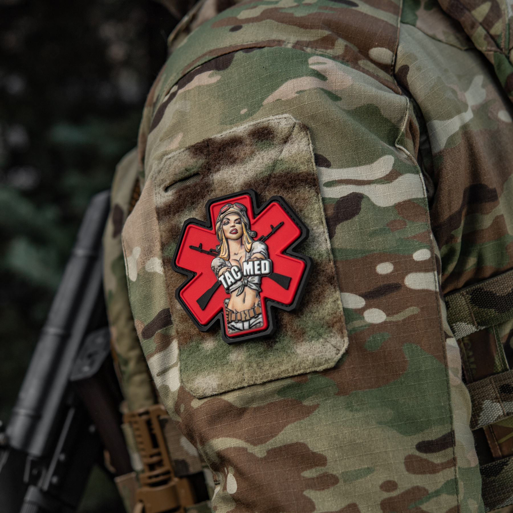 M-Tac нашивка TacMed PVC MC — 11