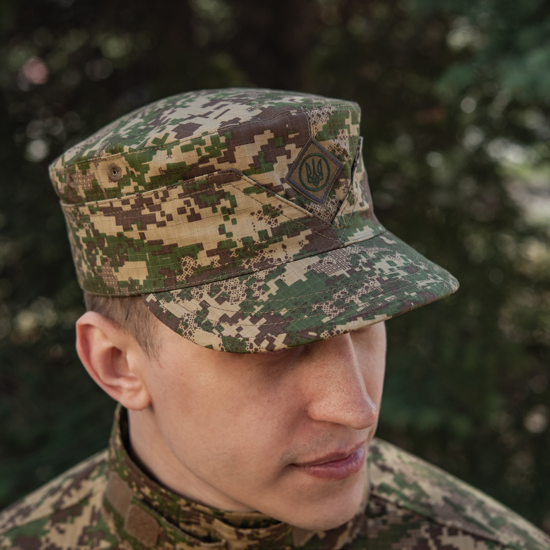 M-Tac Кашкет-мазепинка з гербом ріп-стоп NGU Camo — 12