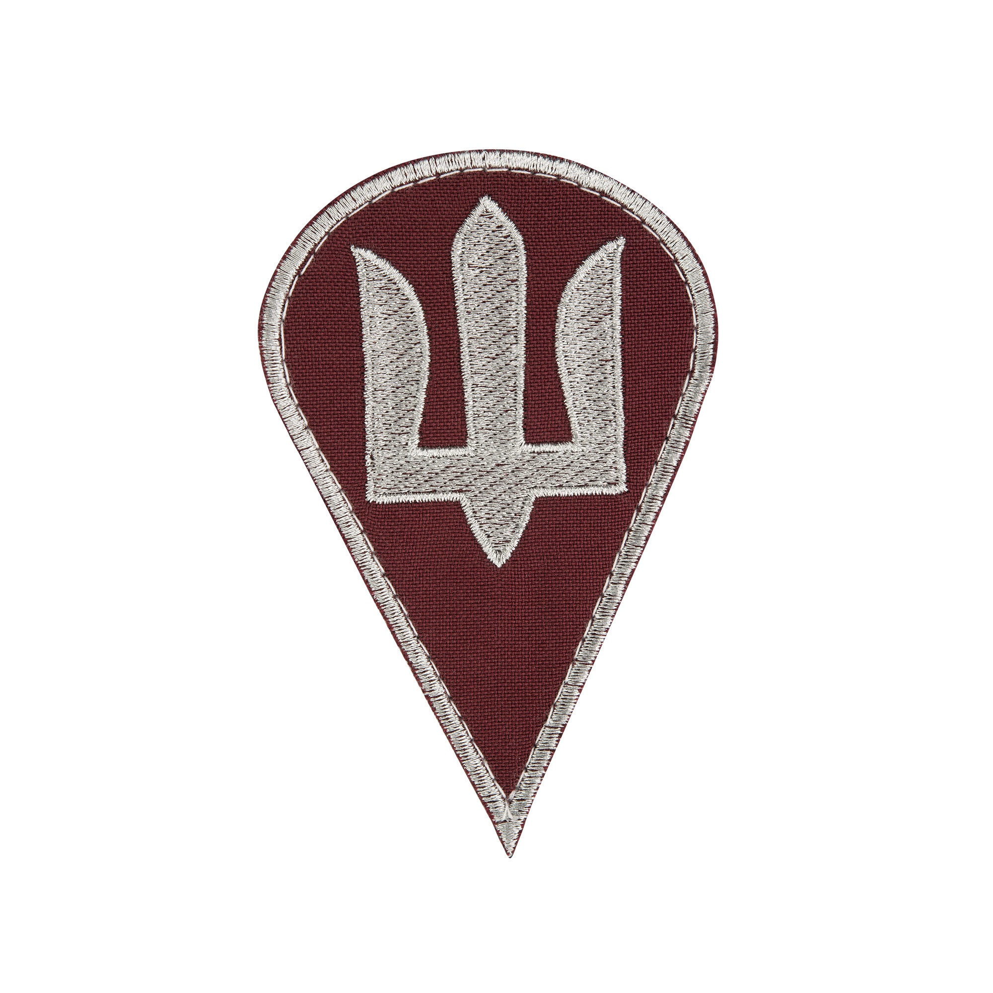 Нашивка ДШВ бордовая — 2