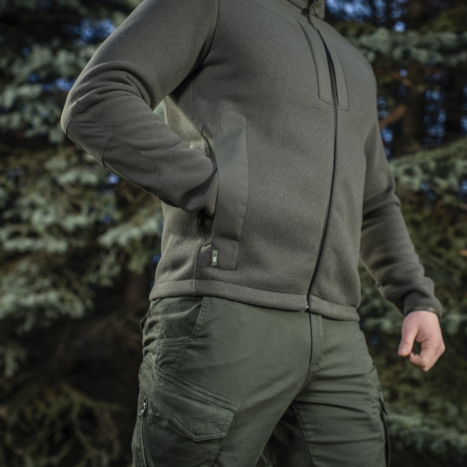 M-Tac кофта Senator Fleece Polartec Dark Olive — 13